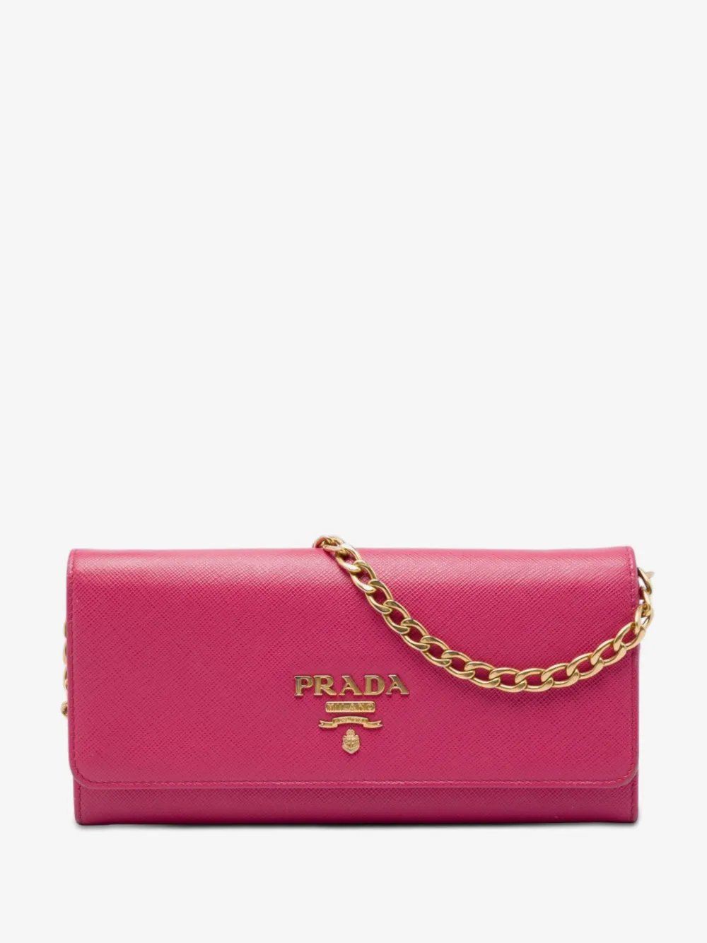 2013-2026 Saffiano Lux Wallet On Chain crossbody bag