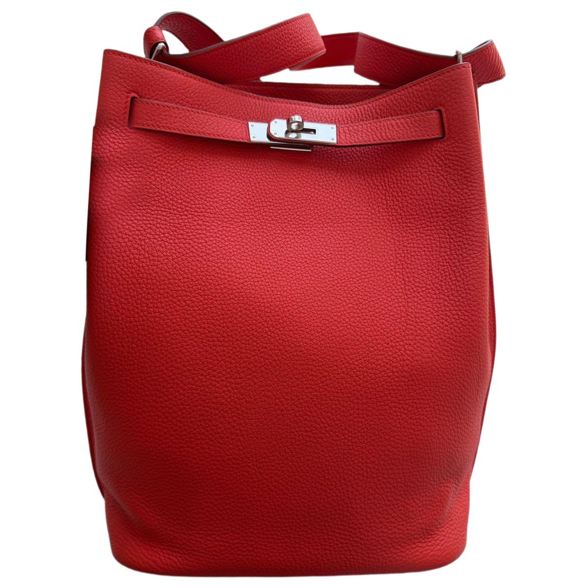 So Kelly leather handbag