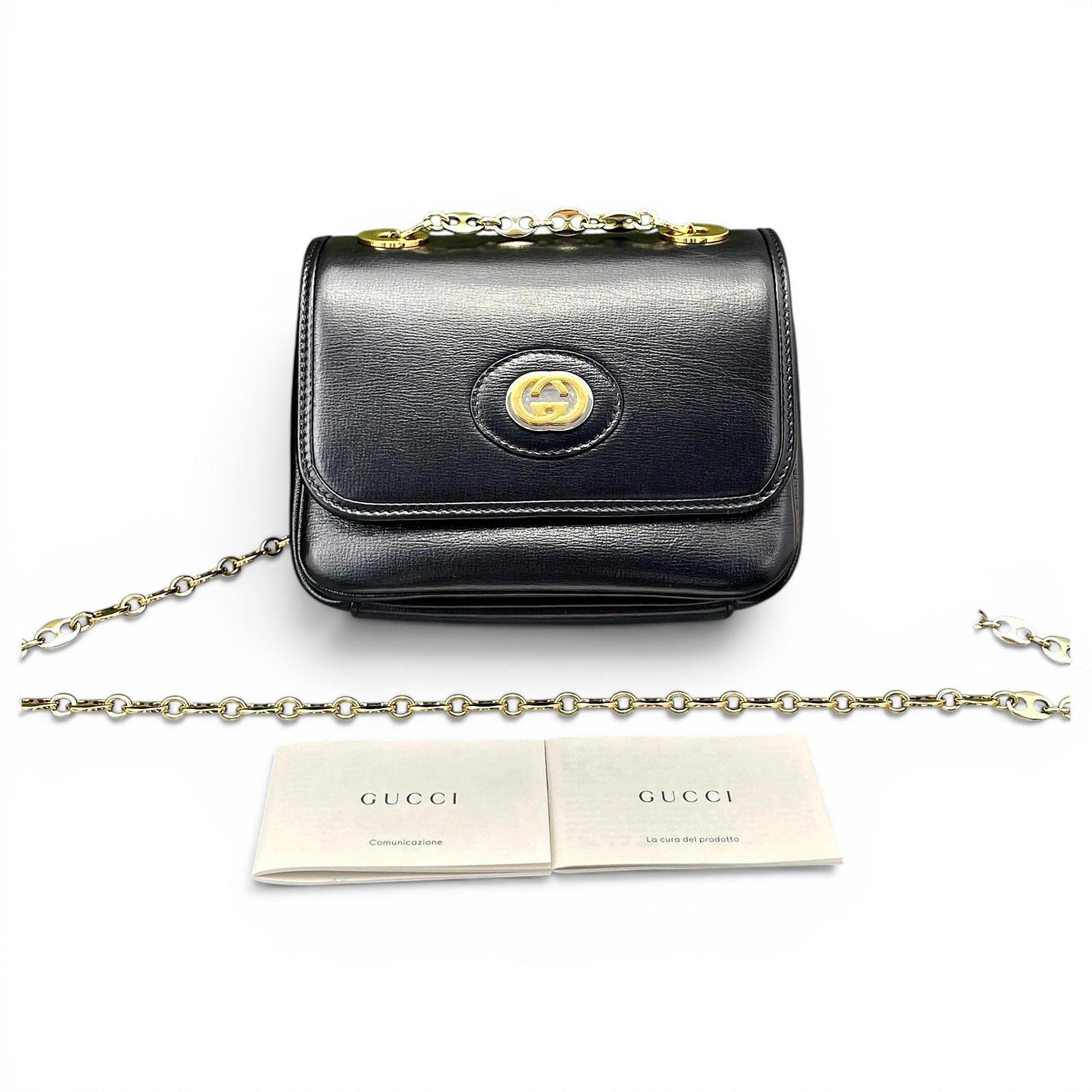 Marina leather crossbody bag