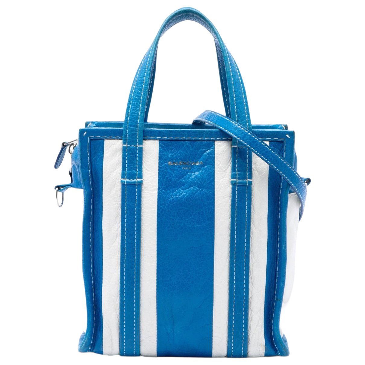 B leather satchel