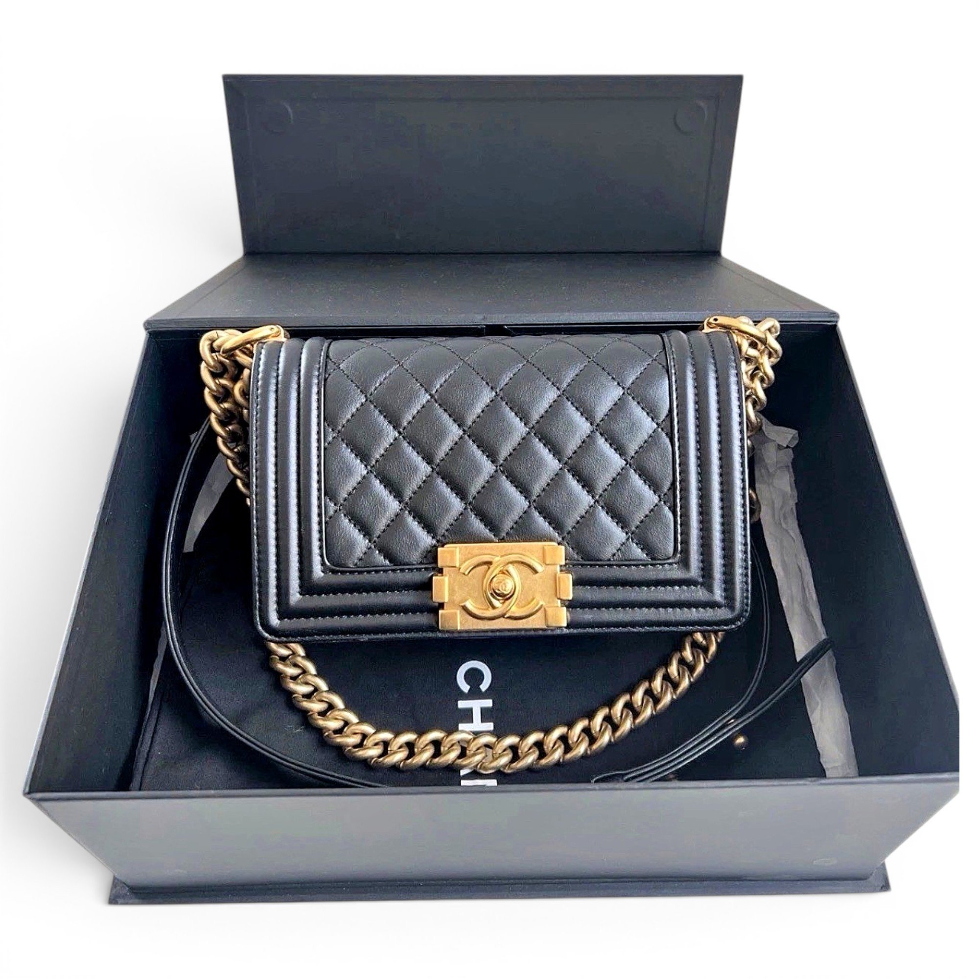 Boy leather handbag