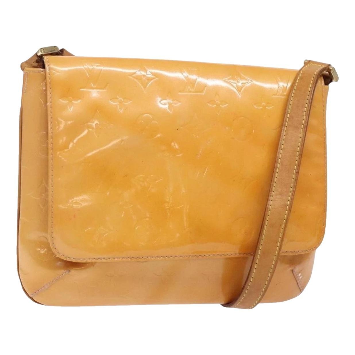 Thompson patent leather handbag