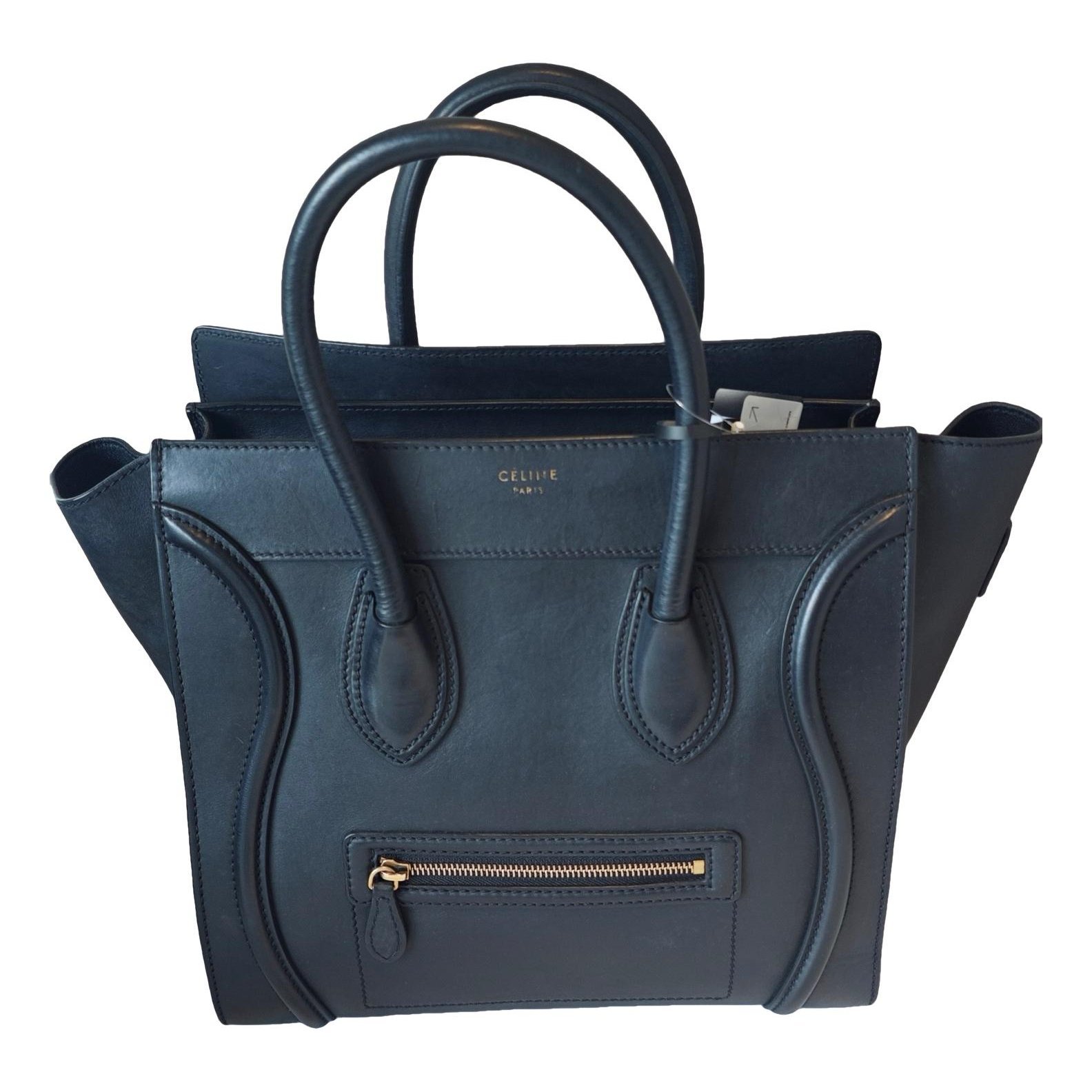 Luggage leather handbag