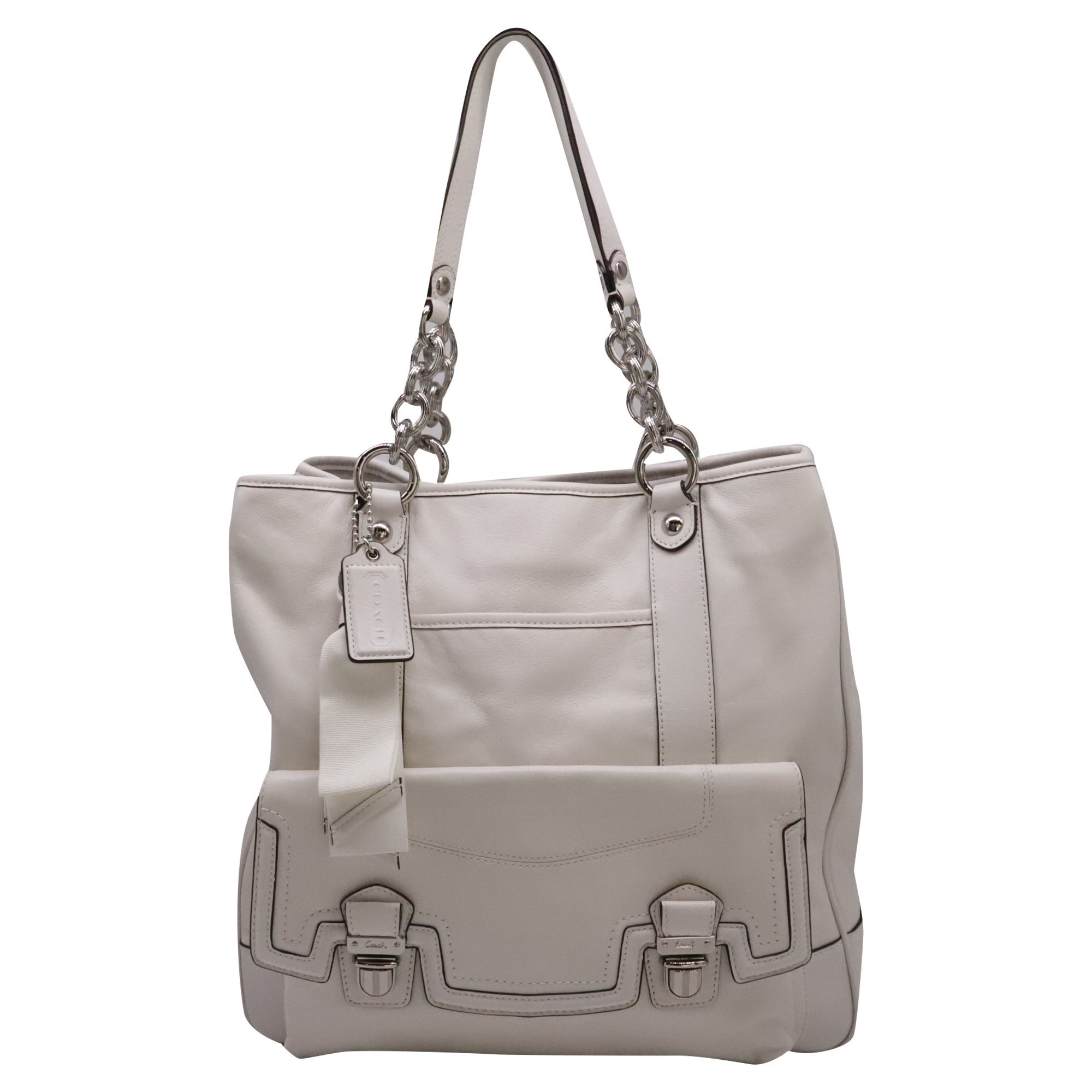 Leather tote