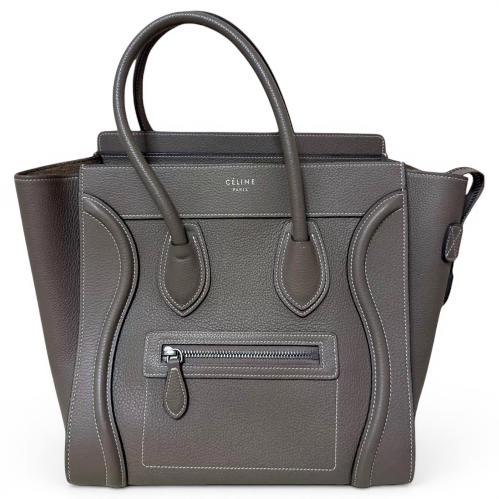 Luggage leather handbag