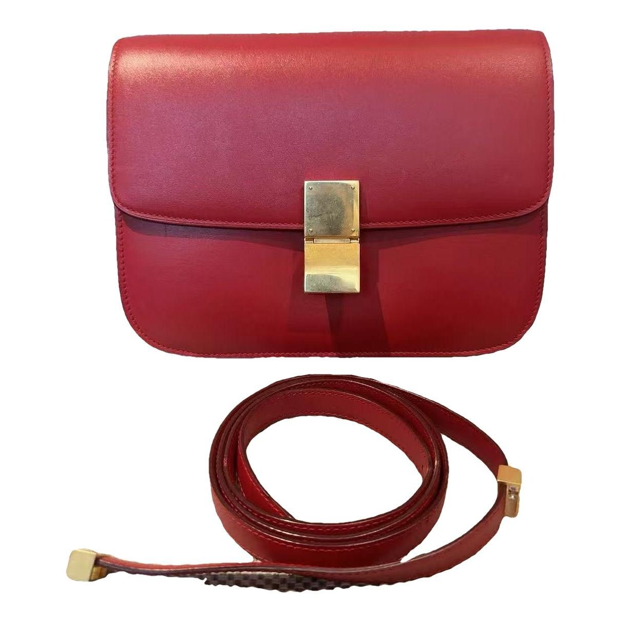 Classic leather handbag
