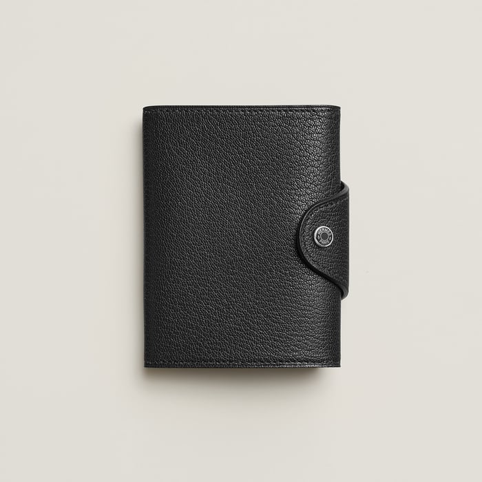 Noir Iliade Compact Card Holder