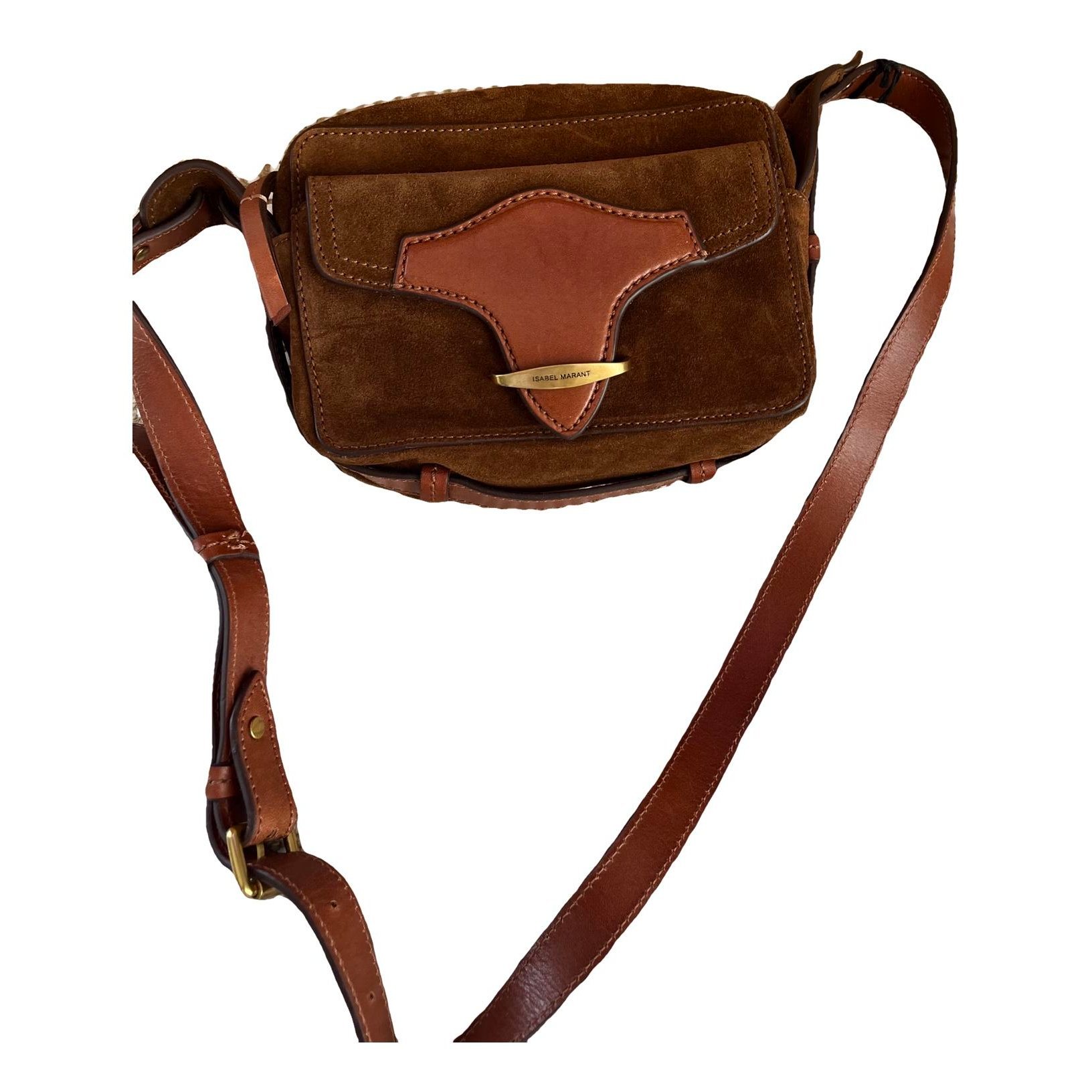 Leather crossbody bag
