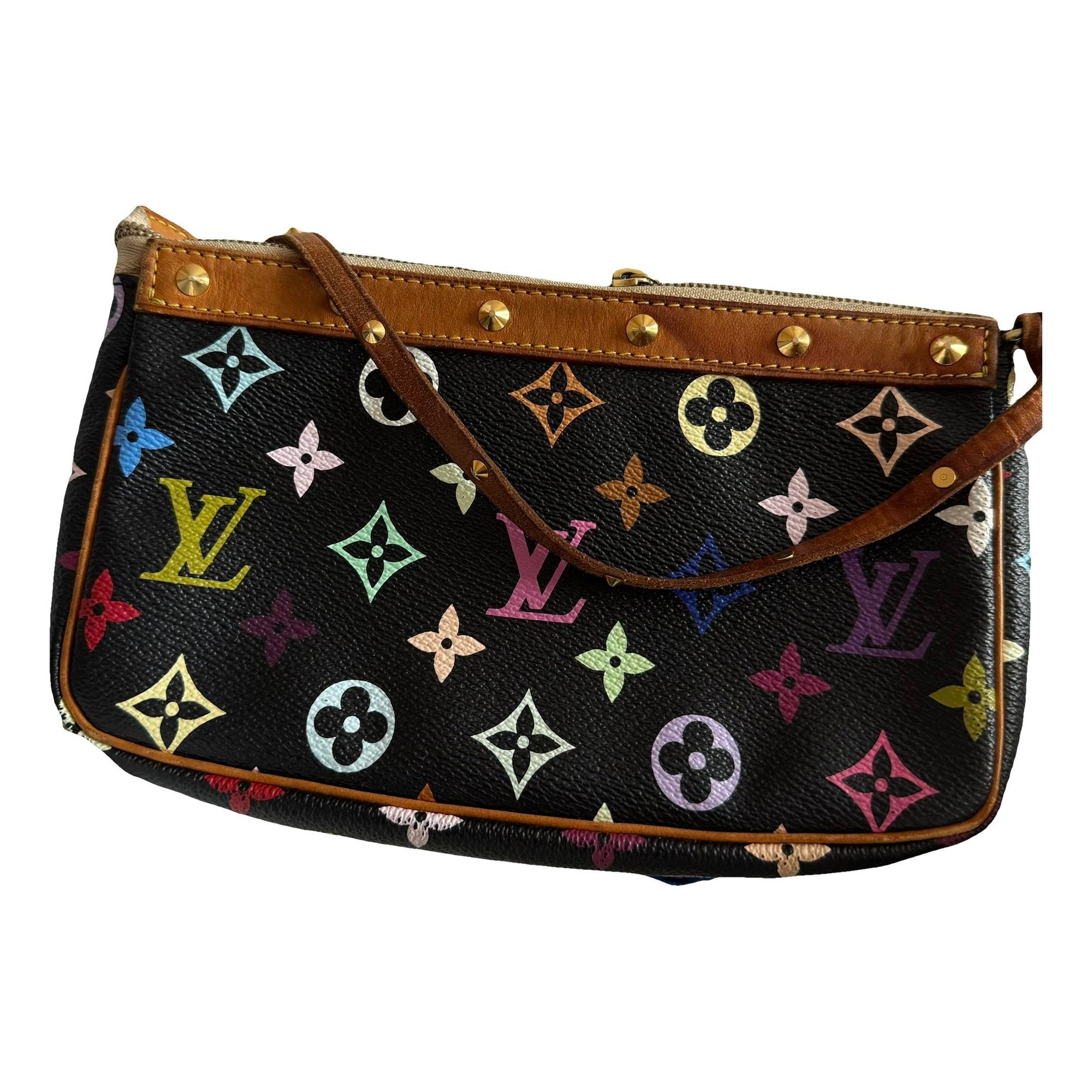 Pochette Accessoire leather handbag