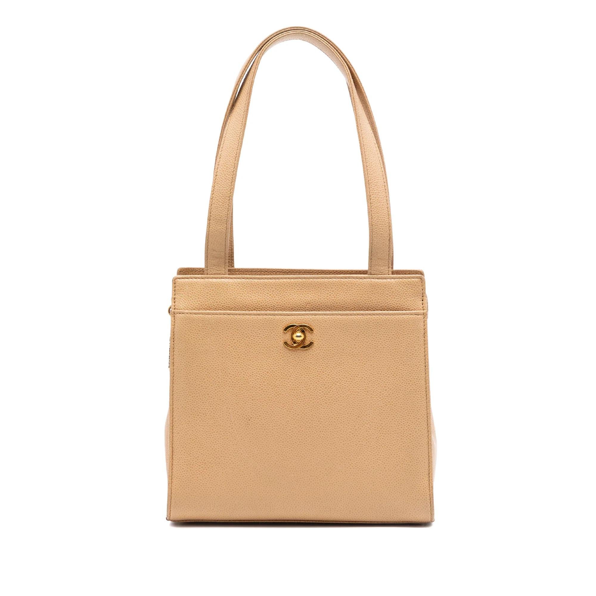 Leather tote
