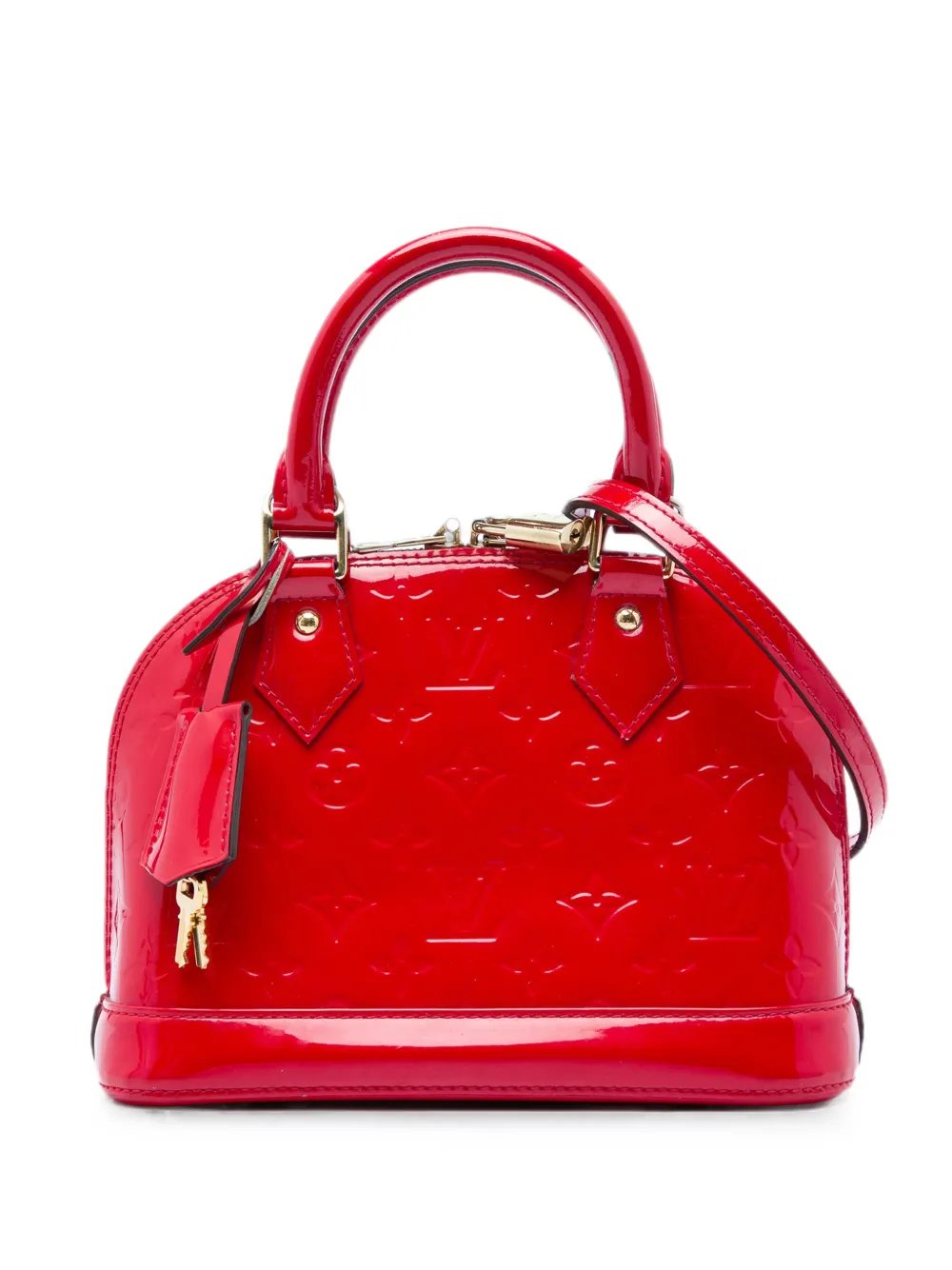 Louis Vuitton 2015 Monogram Vernis Alma BB satchel