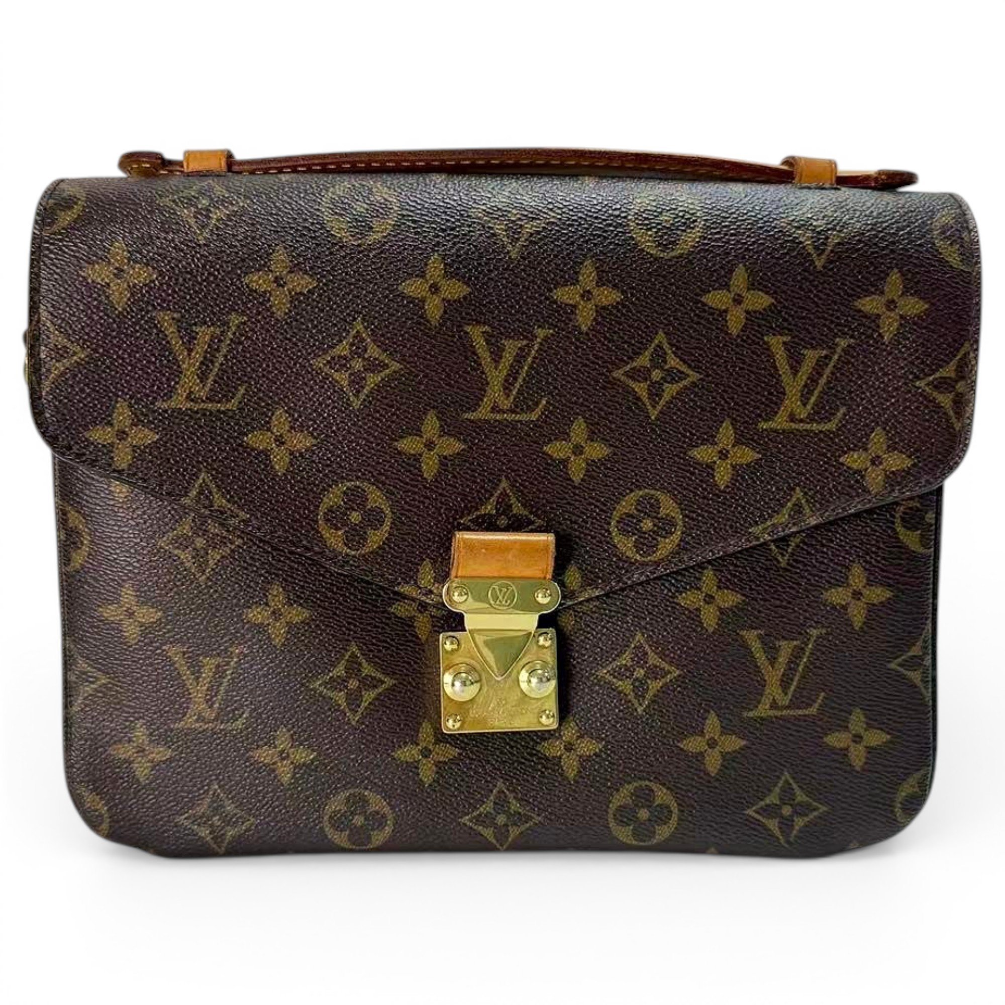 Metis leather handbag
