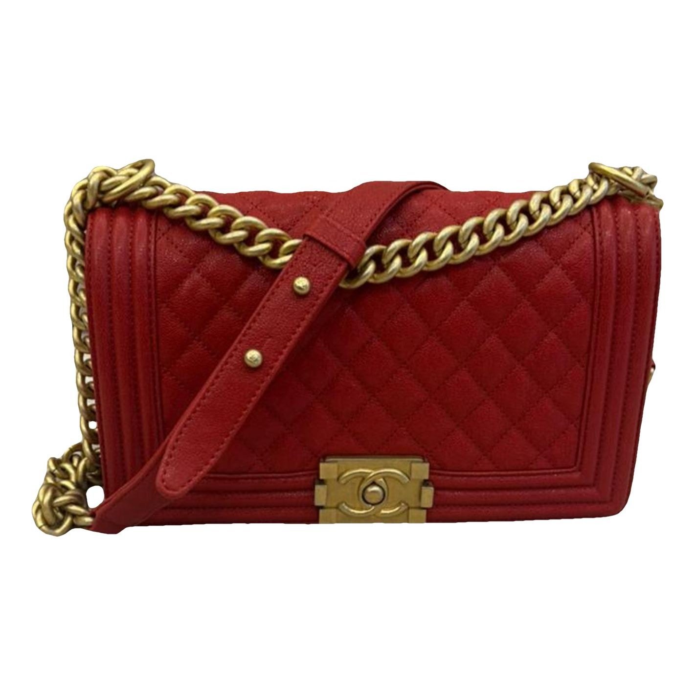 Boy leather crossbody bag