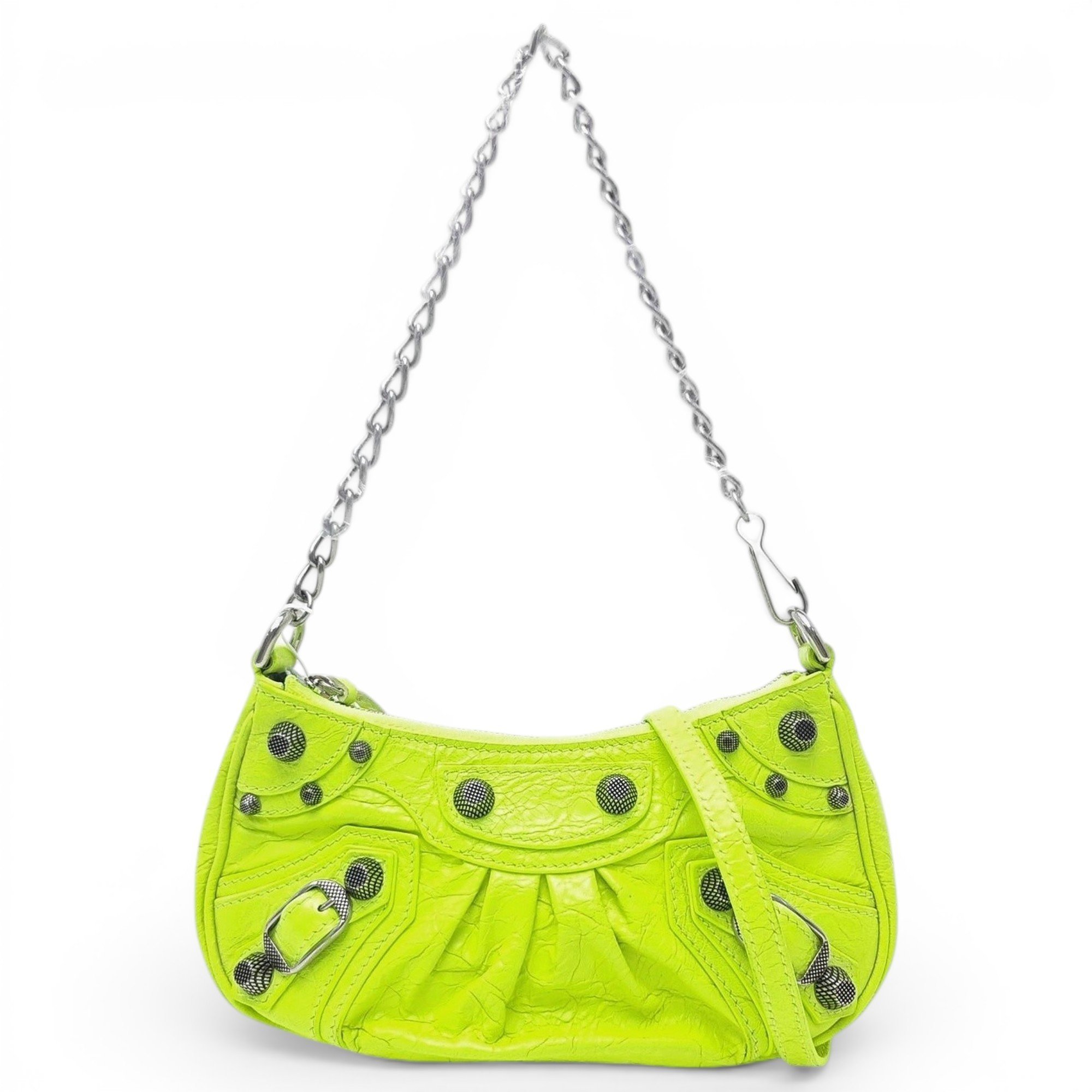 Le Cagole leather handbag