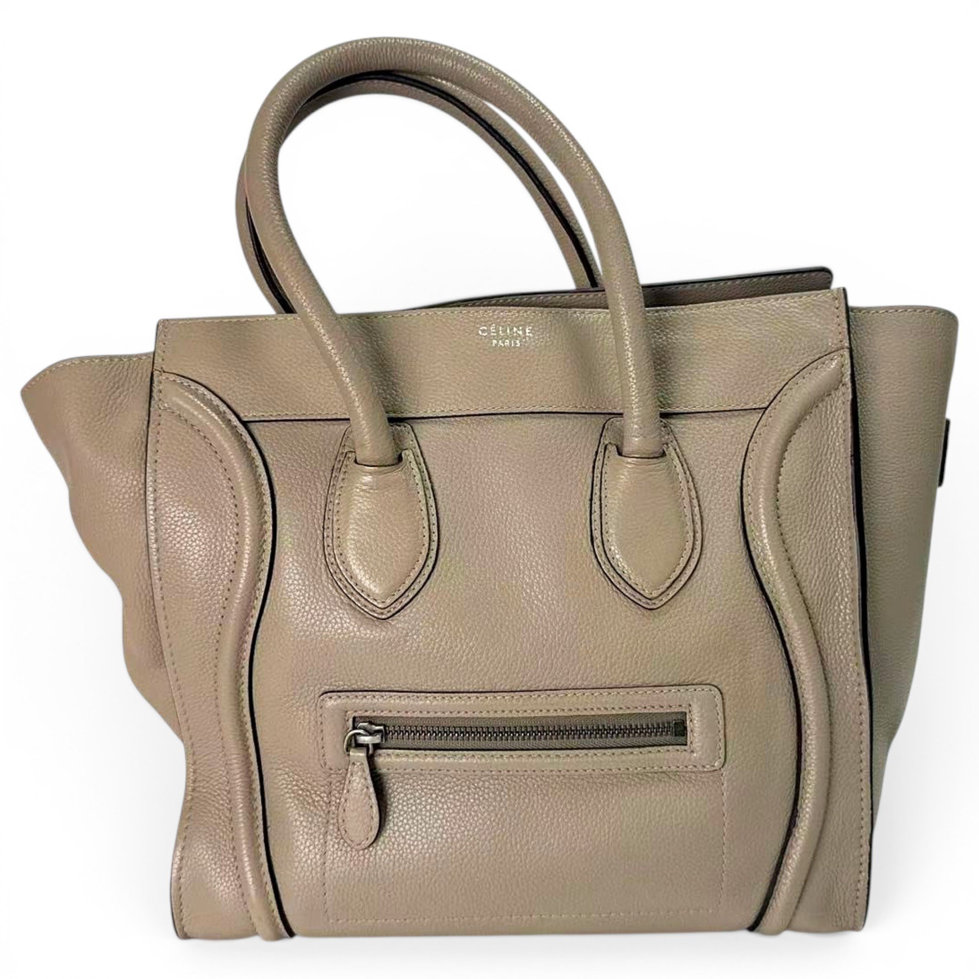 Luggage leather handbag