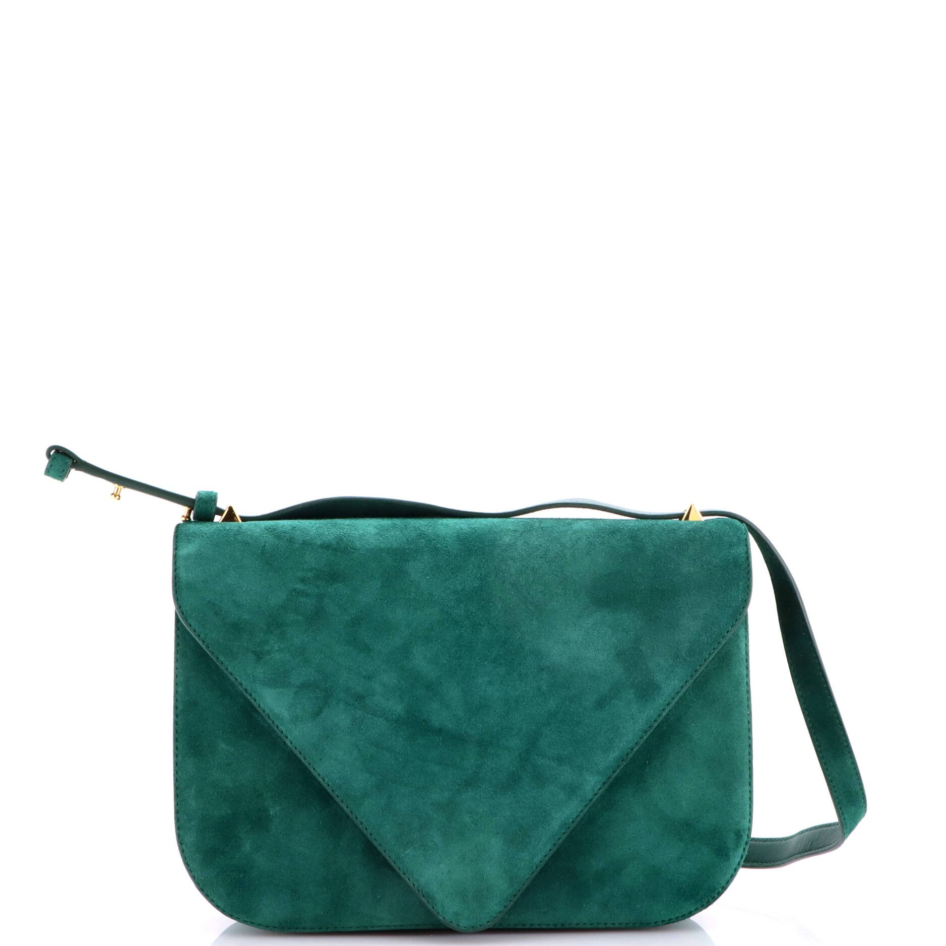 Bottega Veneta Mount Shoulder Bag Suede Medium