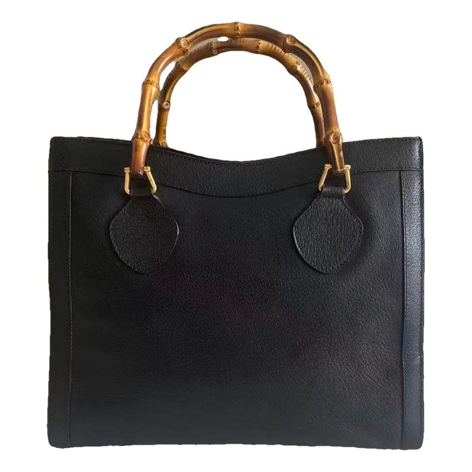 Diana Bamboo leather tote