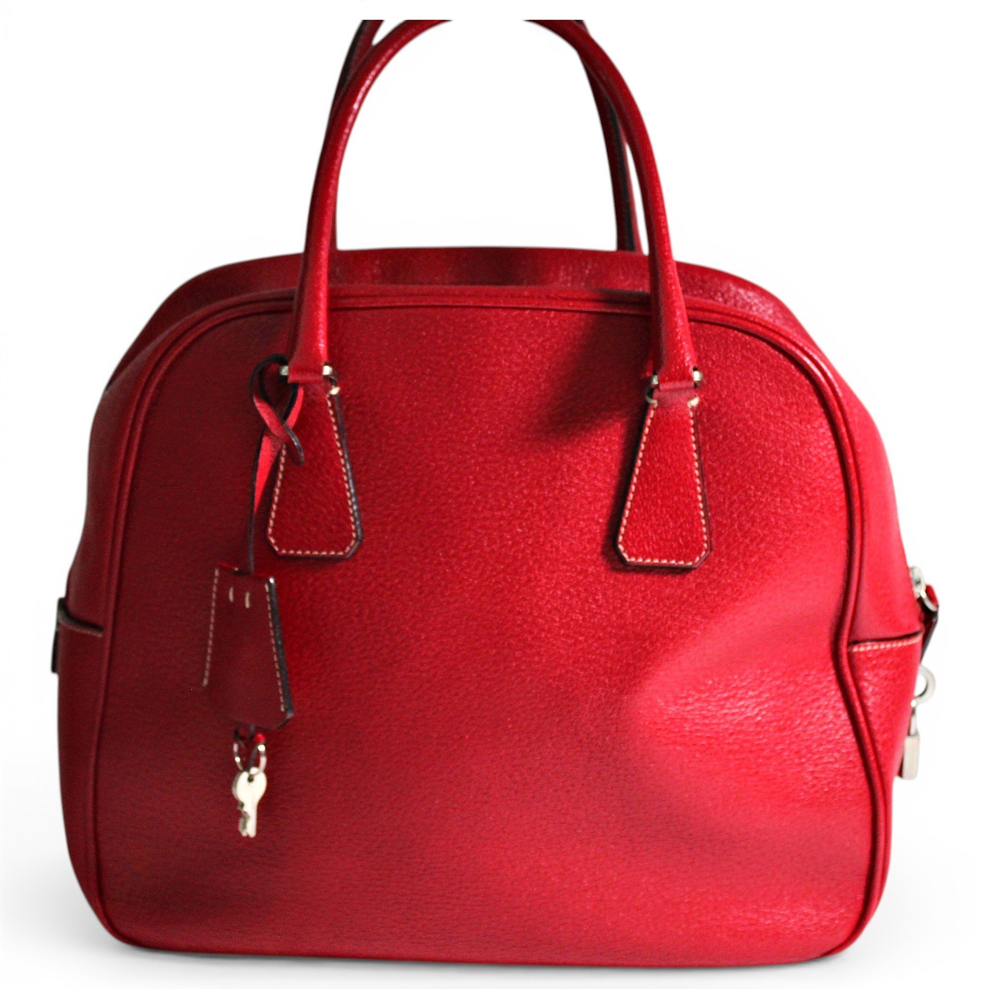 Leather satchel