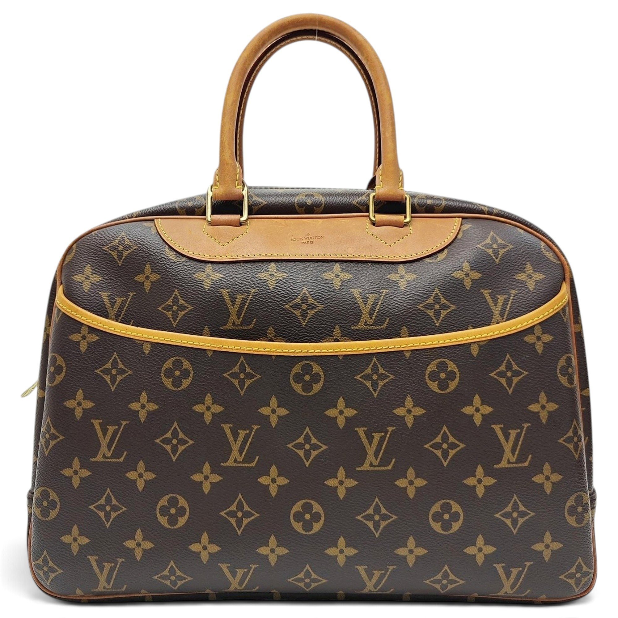 Deauville leather handbag