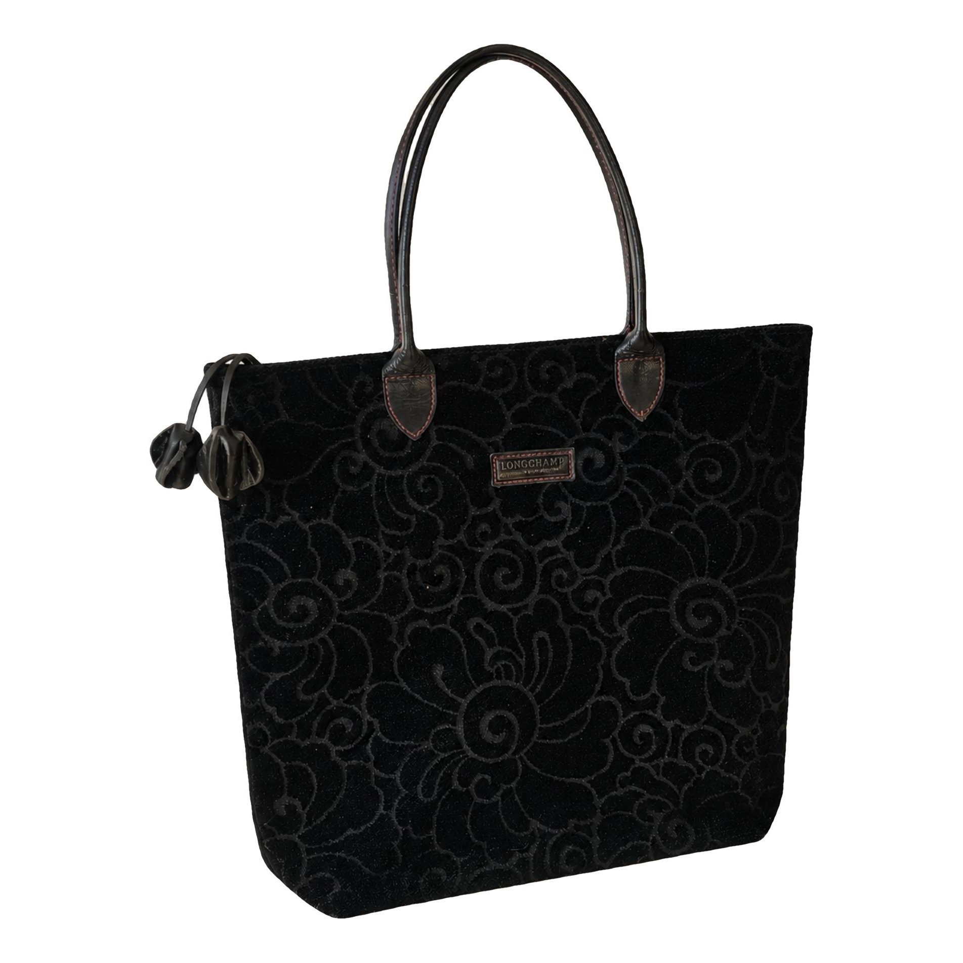 Penelope velvet handbag