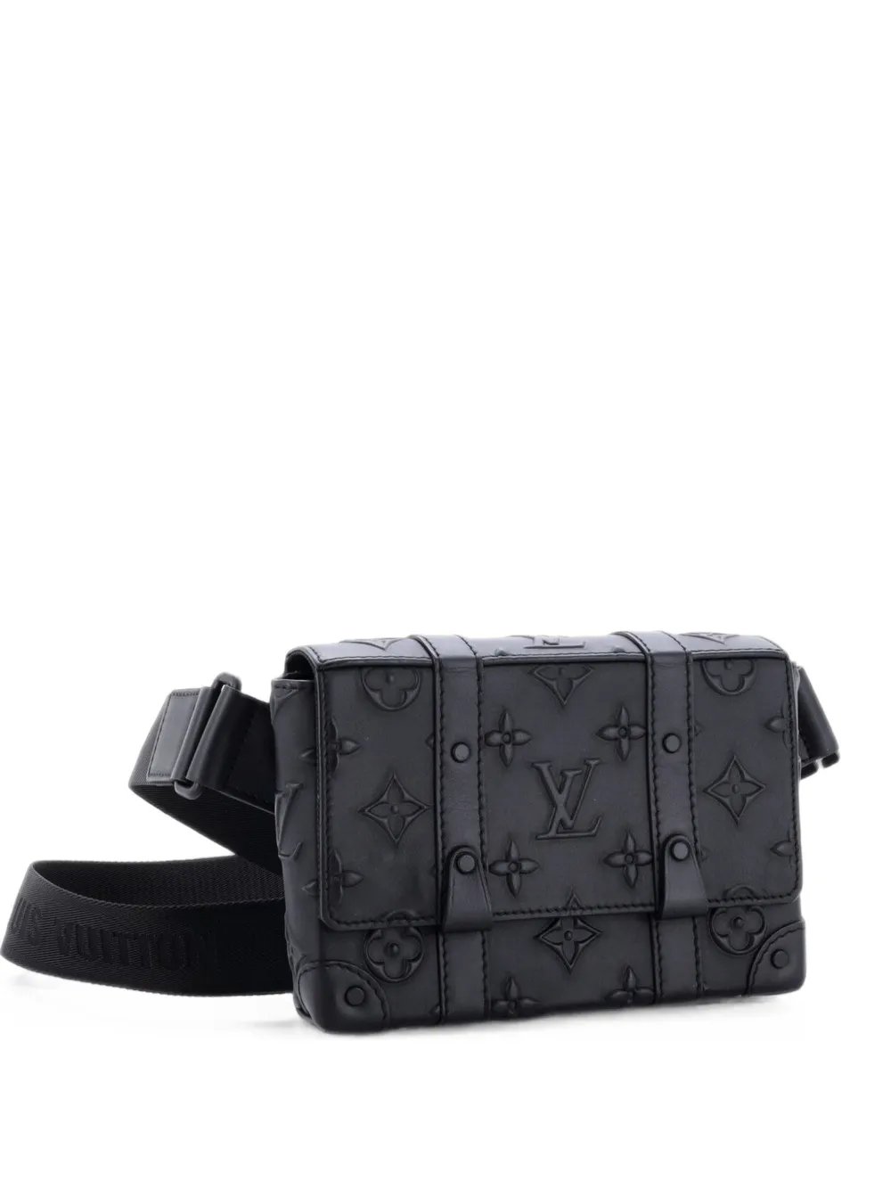 Trunk Slingbag Monogram Seal Leather belt bag