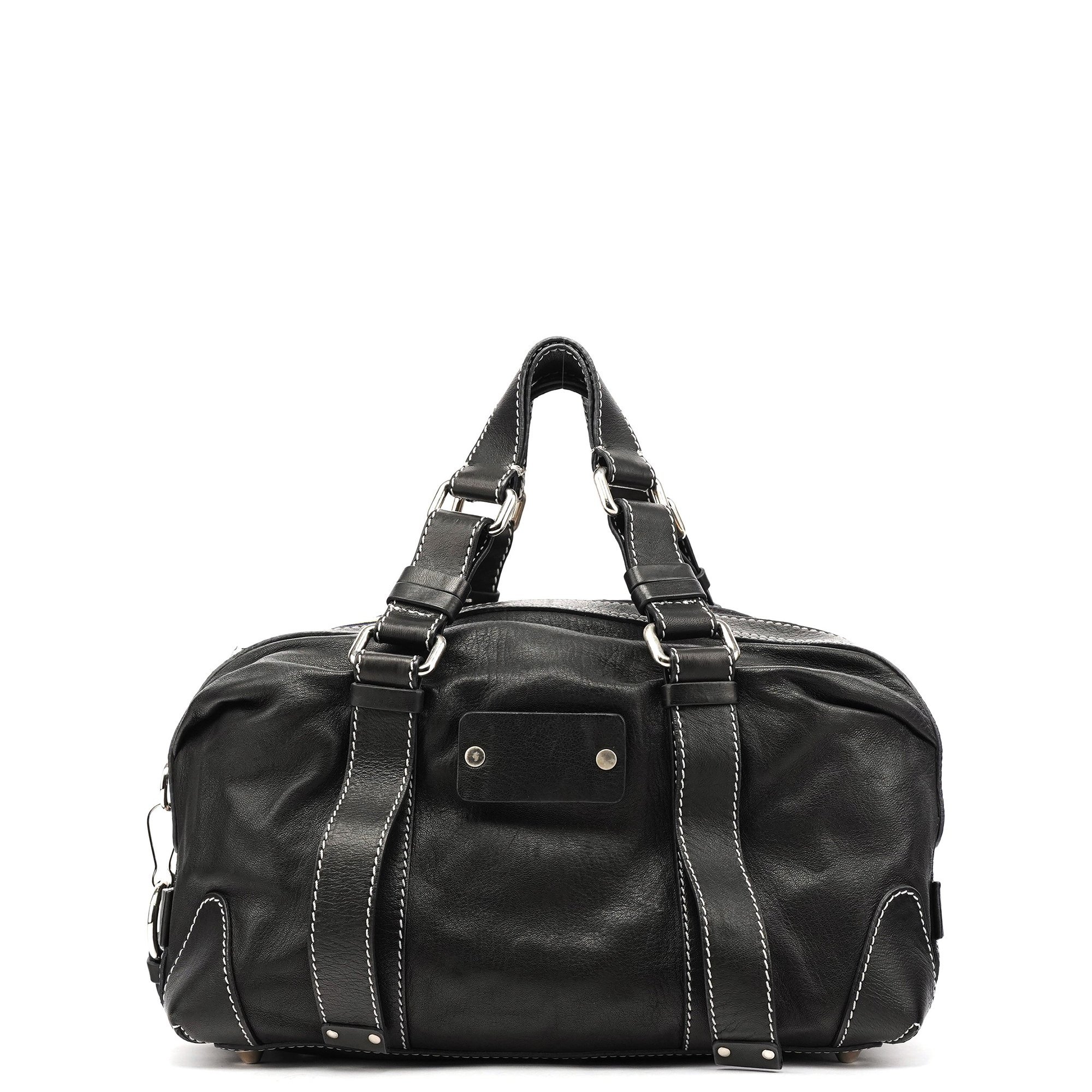 Paddington leather bowling bag