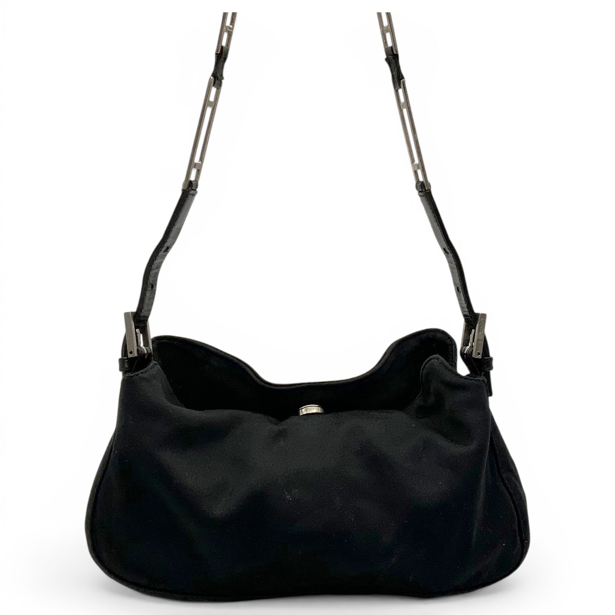 Silk clutch bag