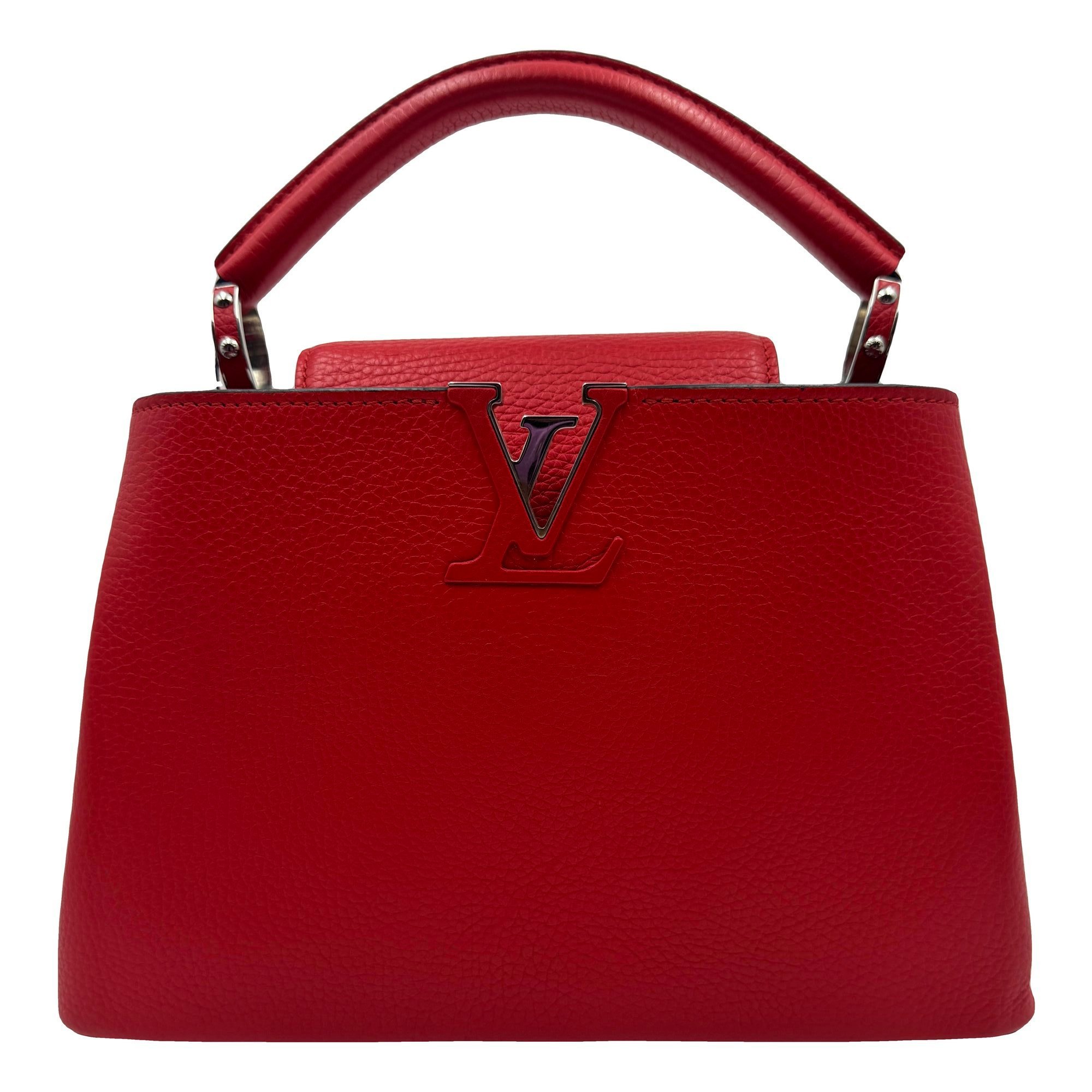 Capucines leather handbag