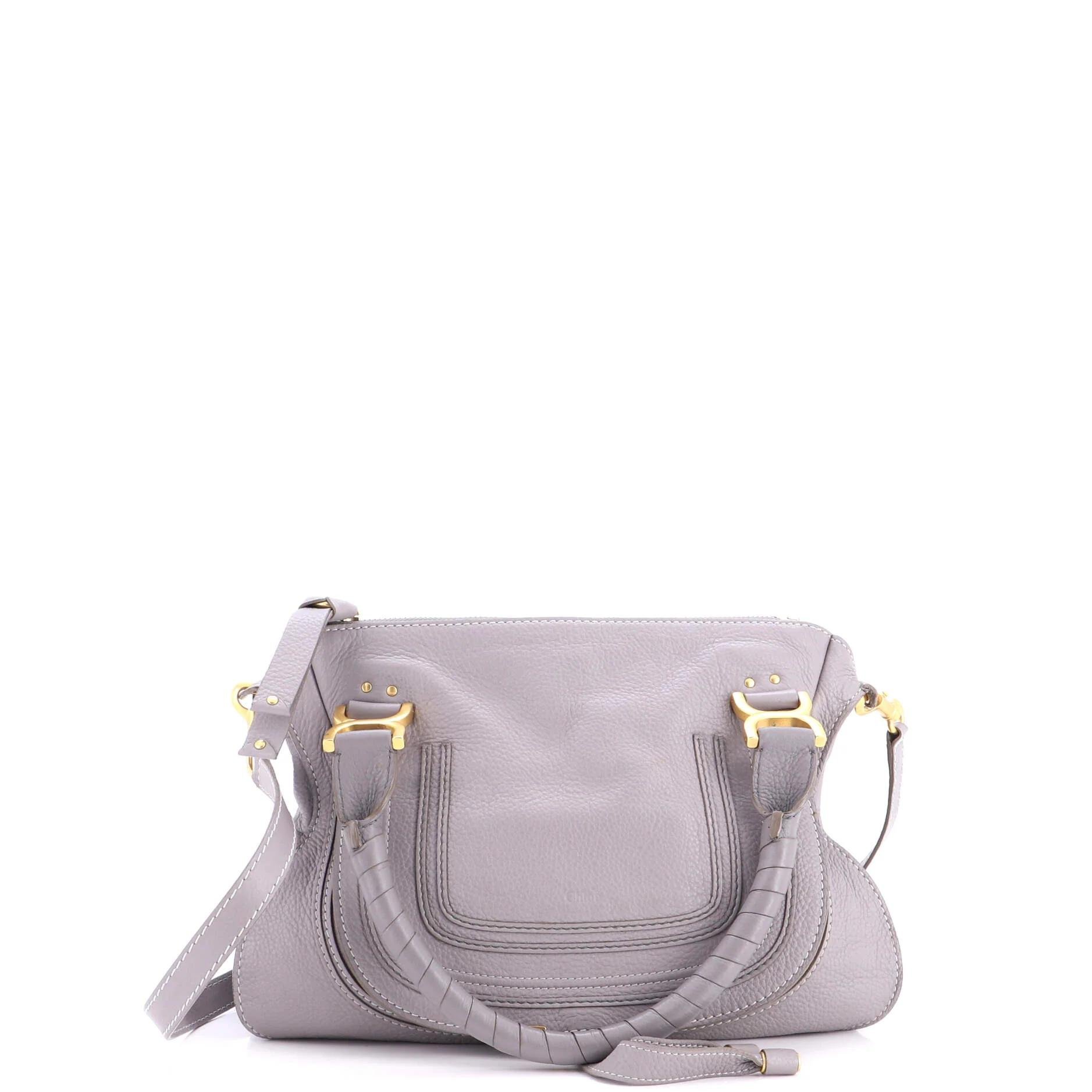 Leather satchel