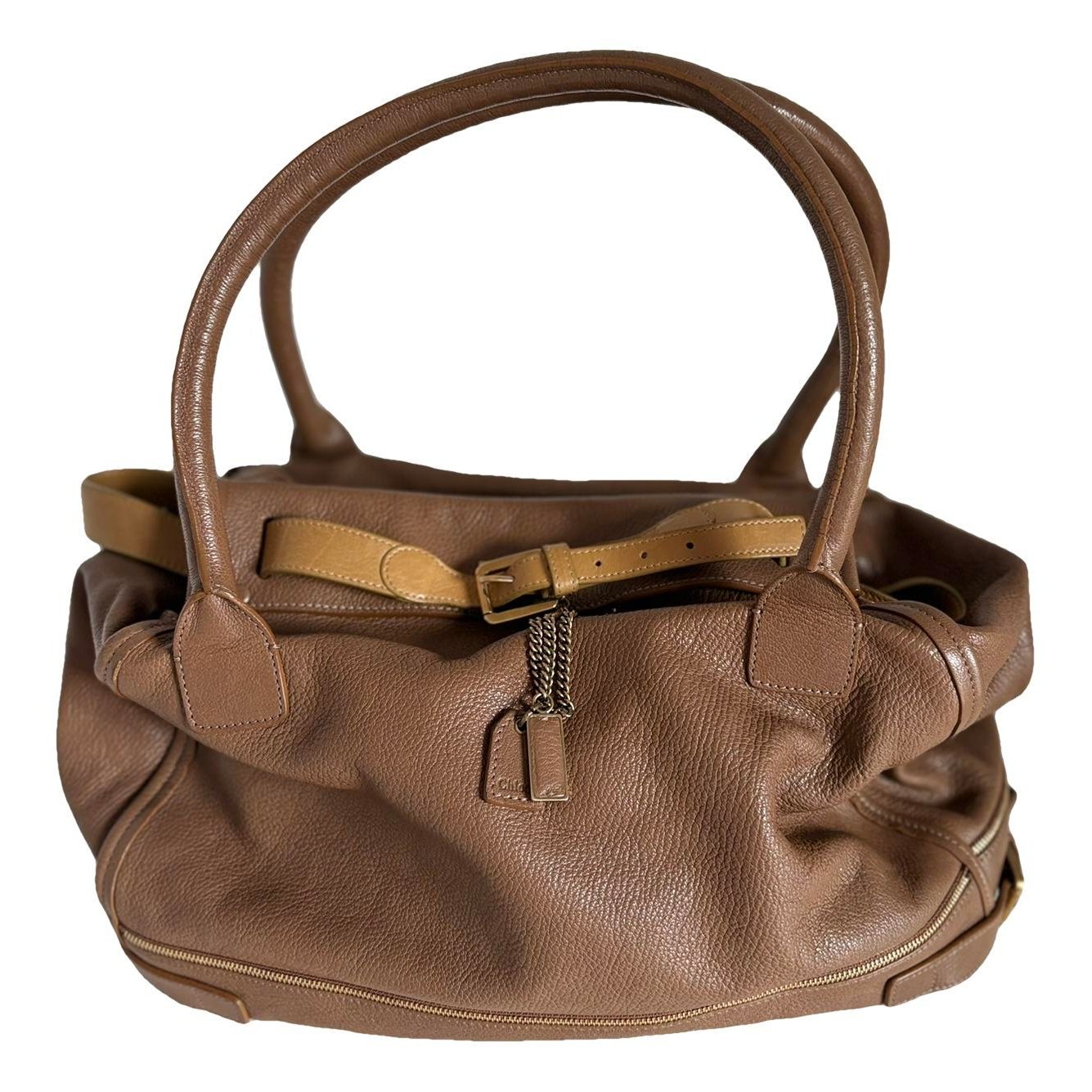 Leather handbag