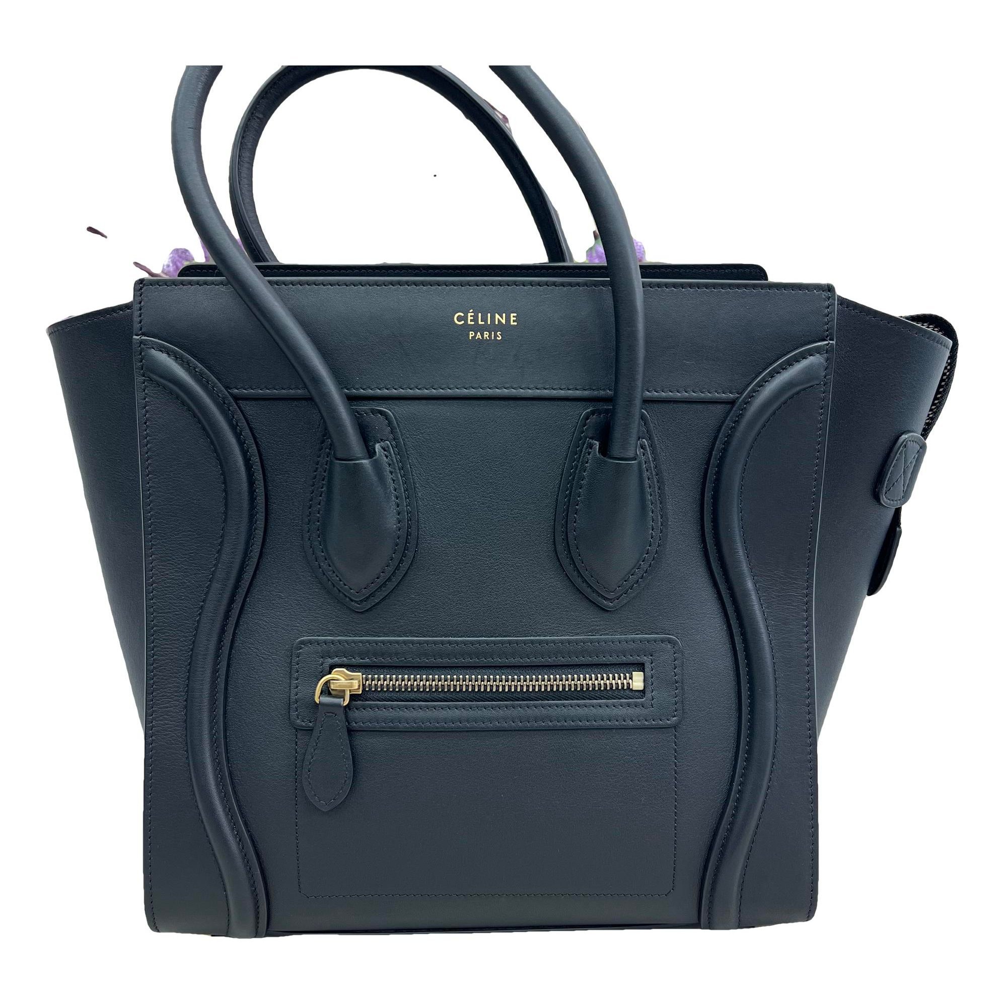 Luggage leather handbag
