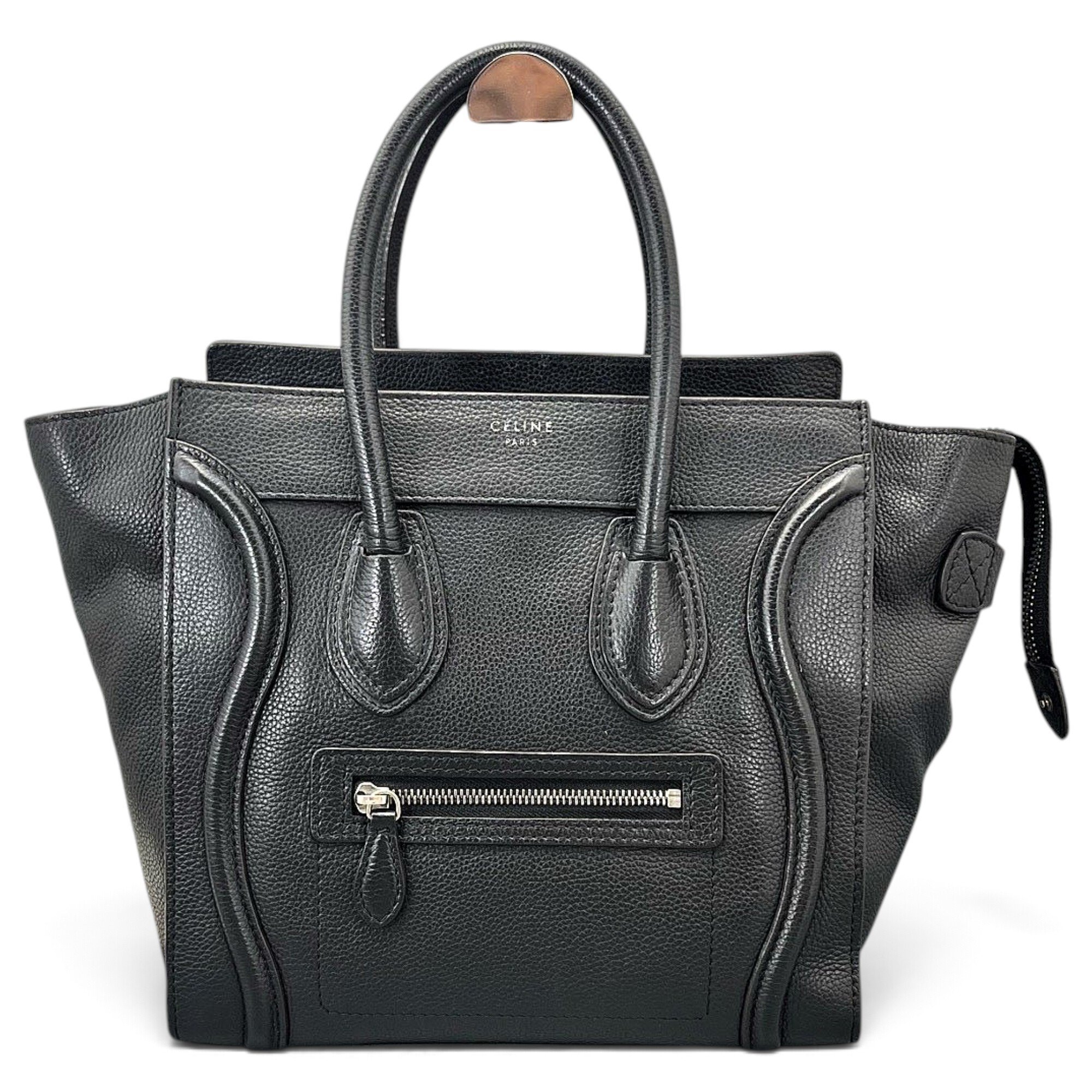 Luggage leather tote