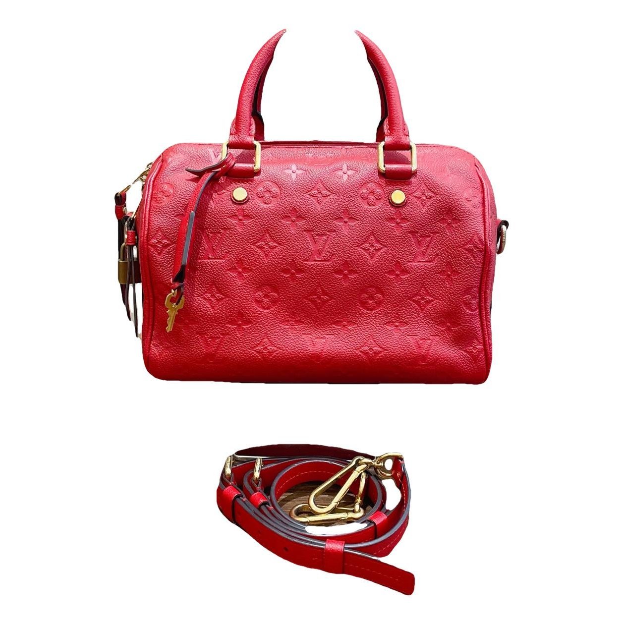 Louis Vuitton Speedy Bandoulière leather handbag