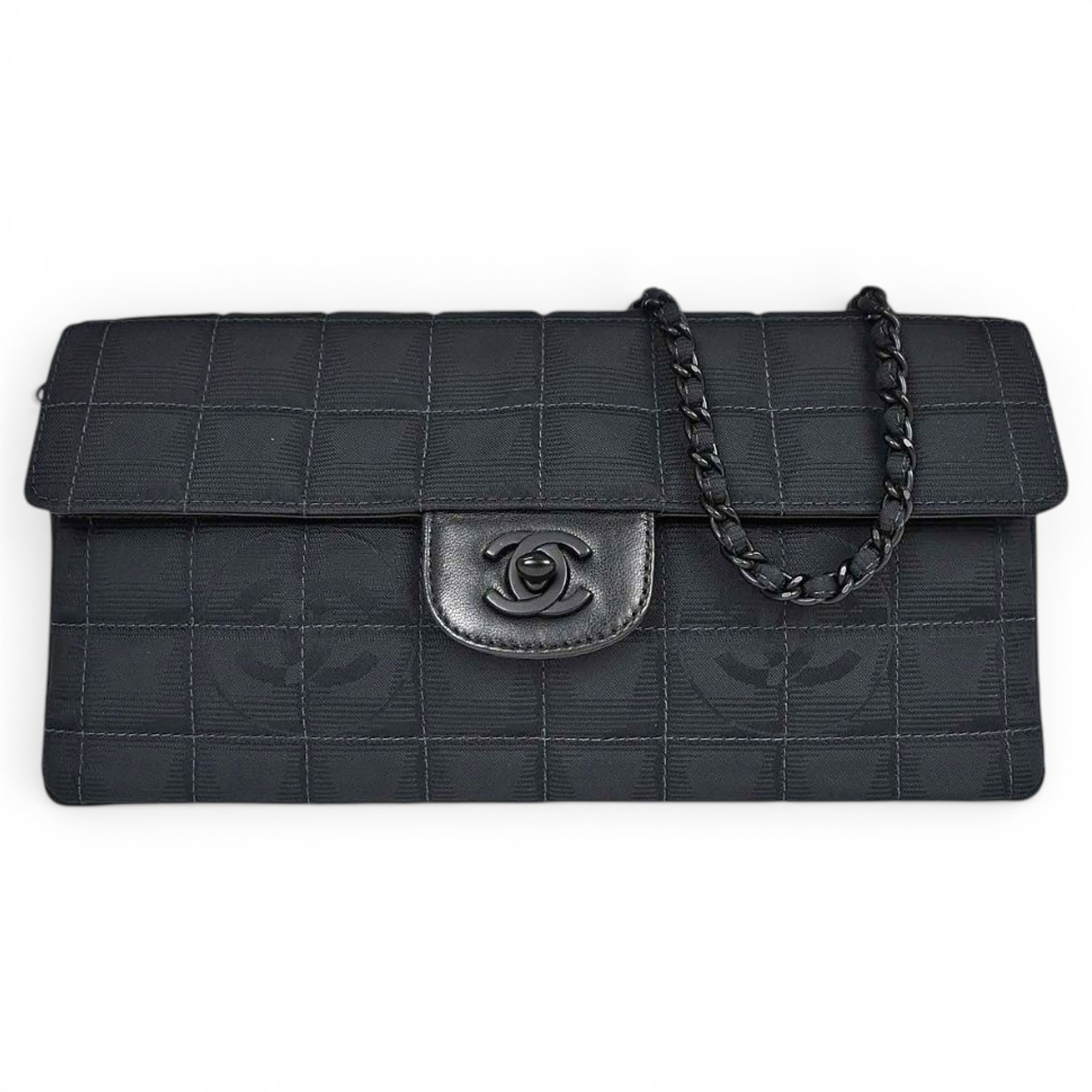 East West Chocolate Bar leather handbag