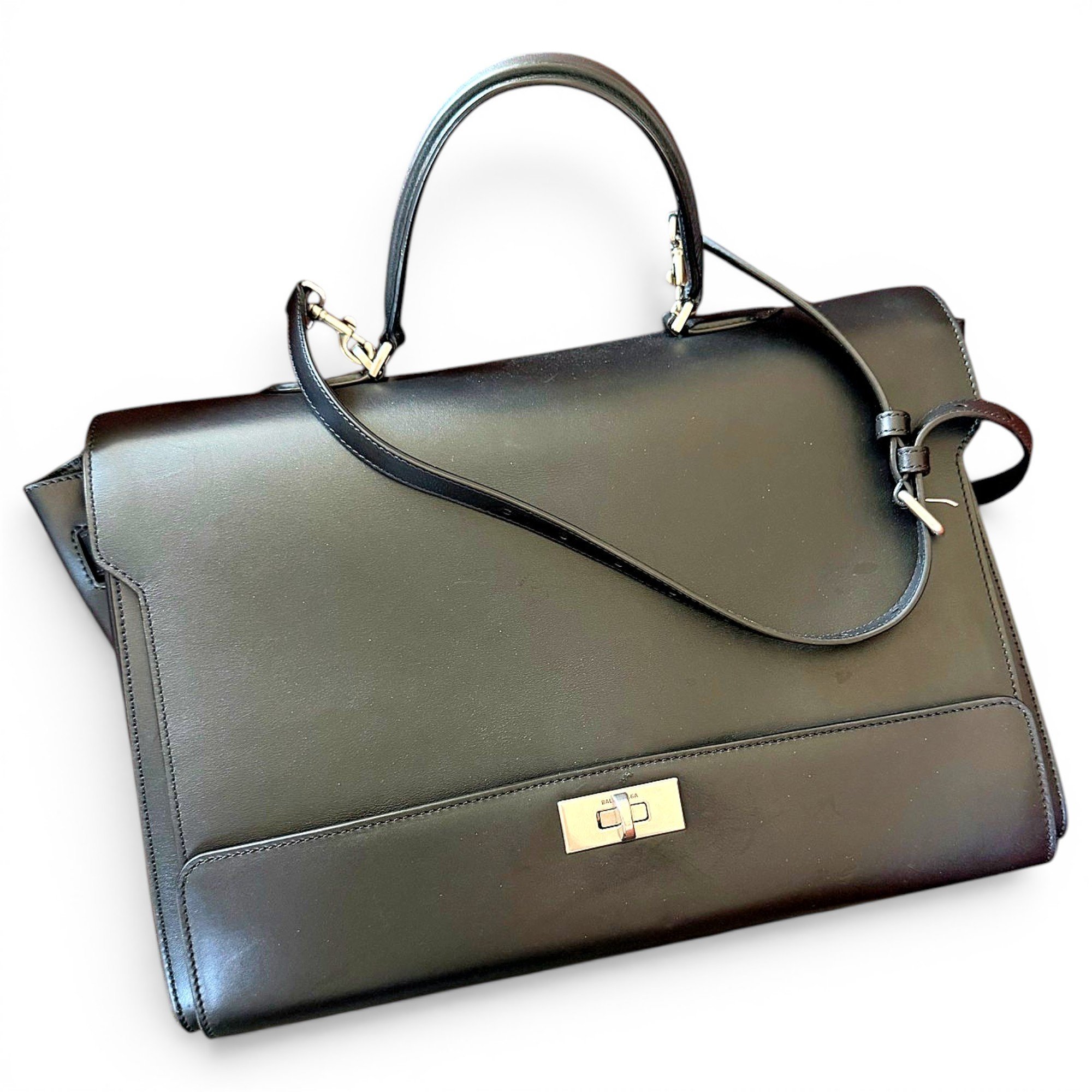 Leather satchel