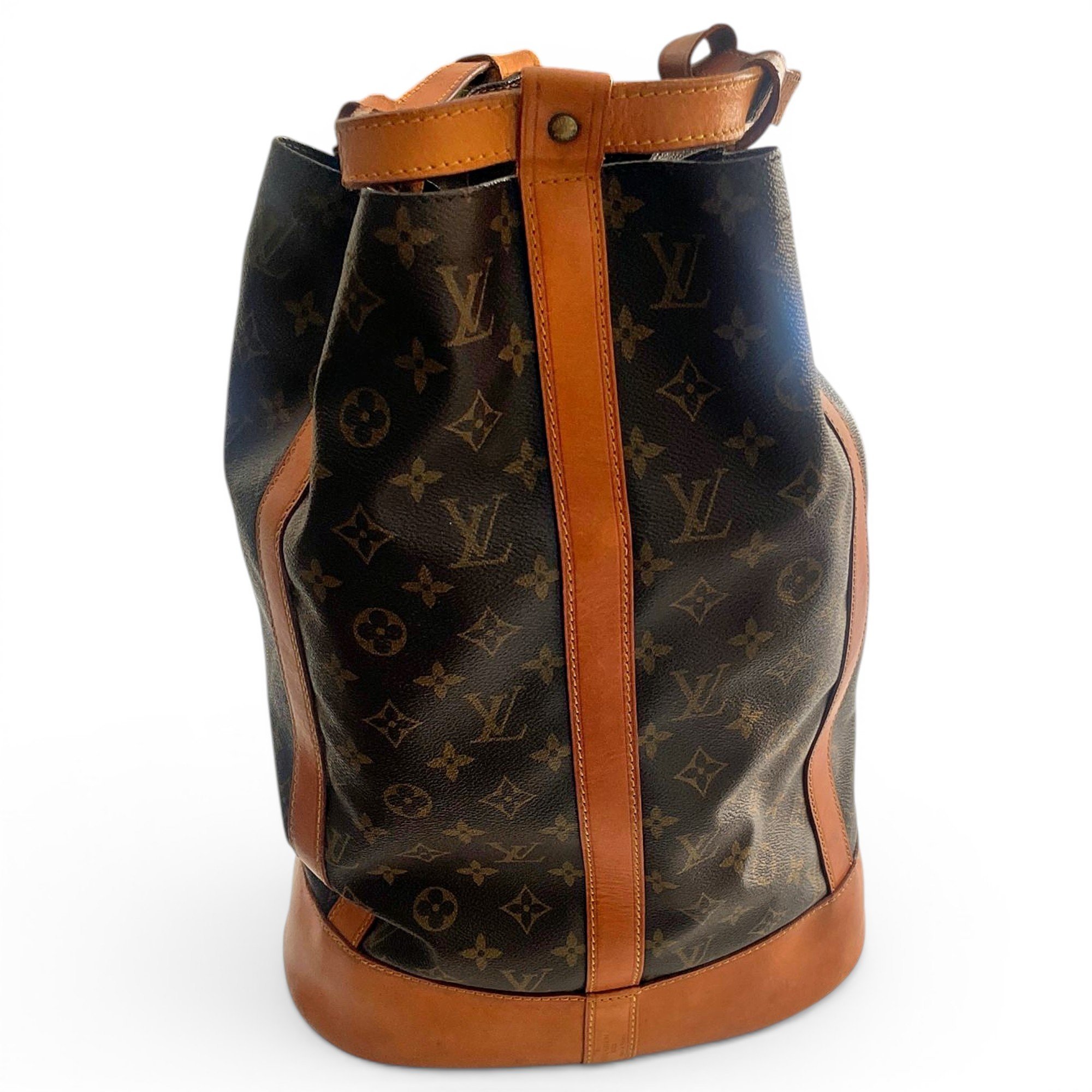 Randonnée leather backpack