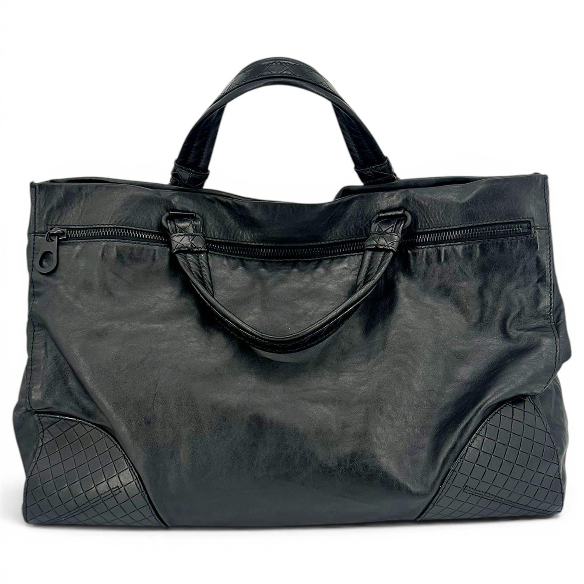 Leather handbag