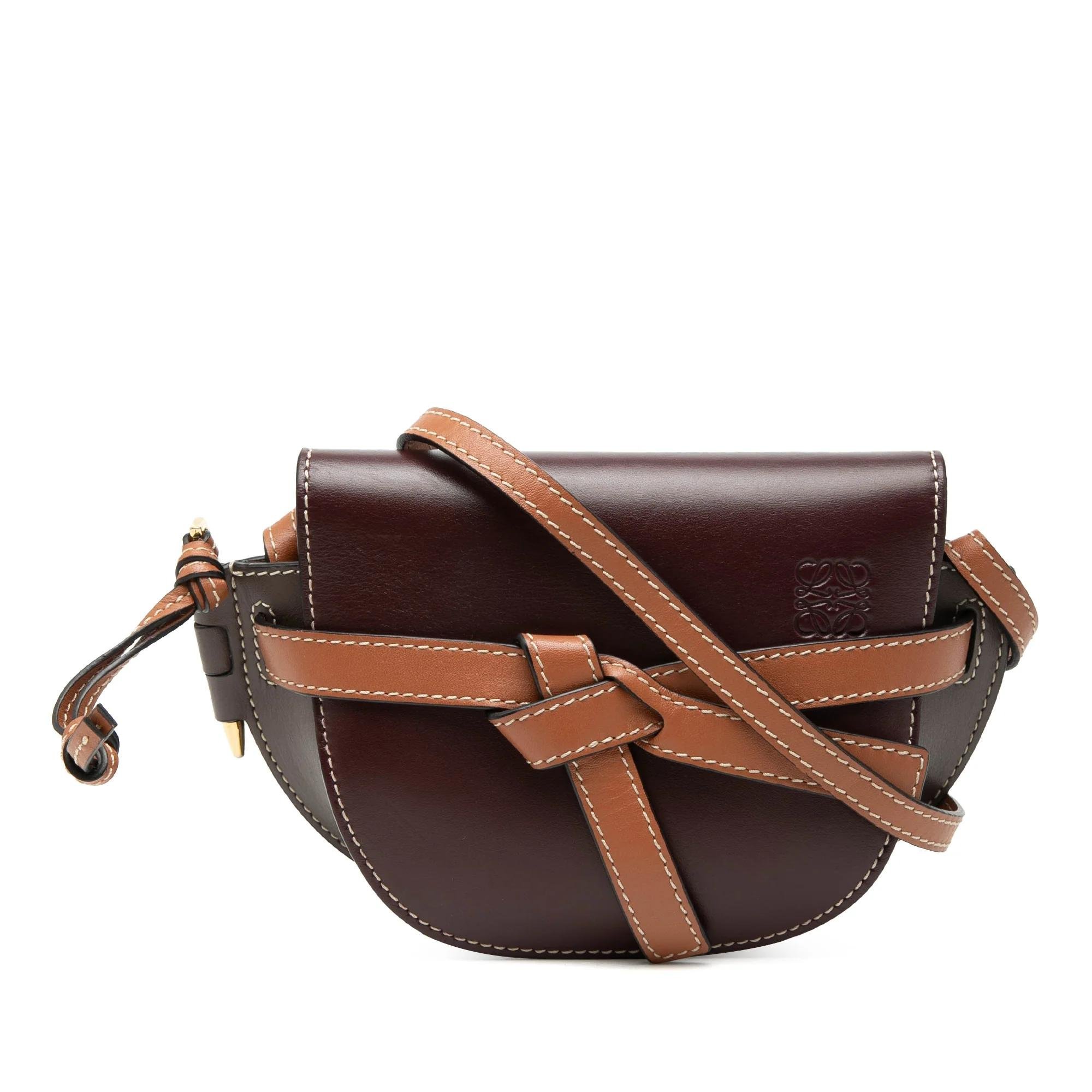 Gate leather handbag