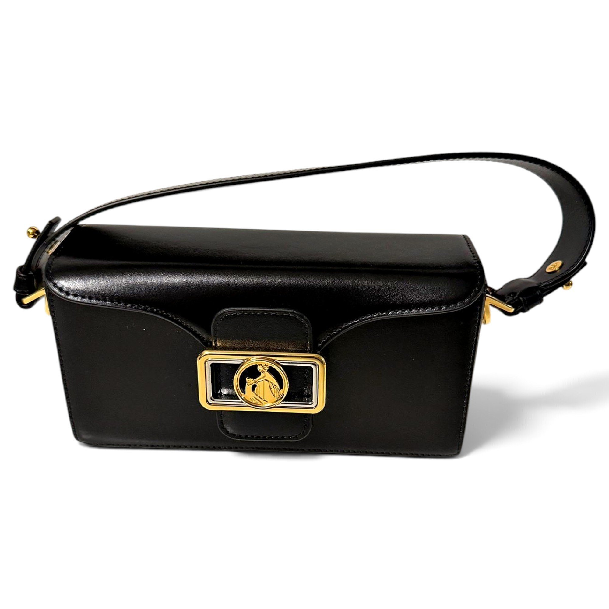 Pencil leather handbag