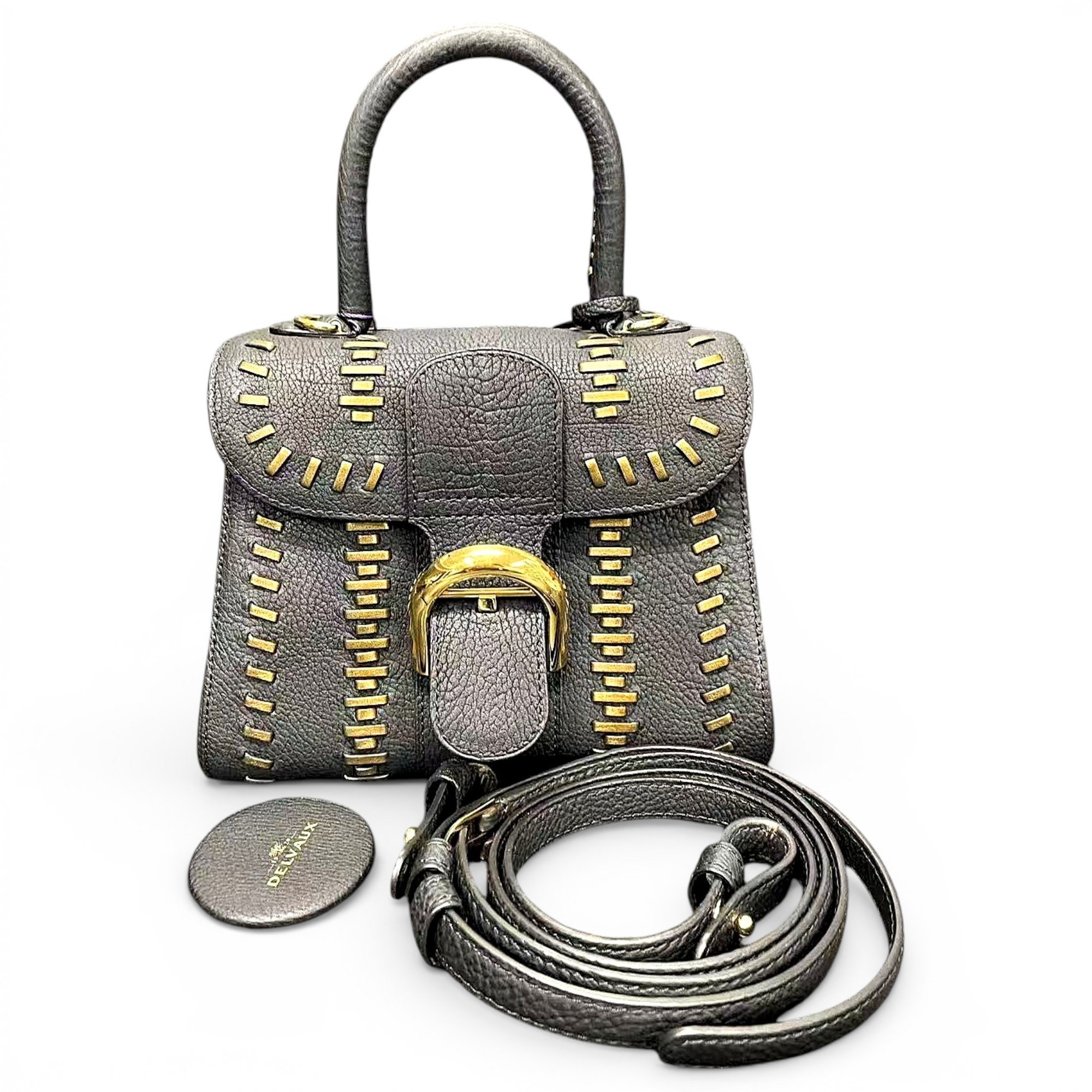 Delvaux Brillant leather handbag