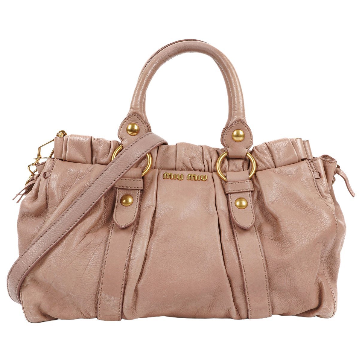 Vitello leather handbag