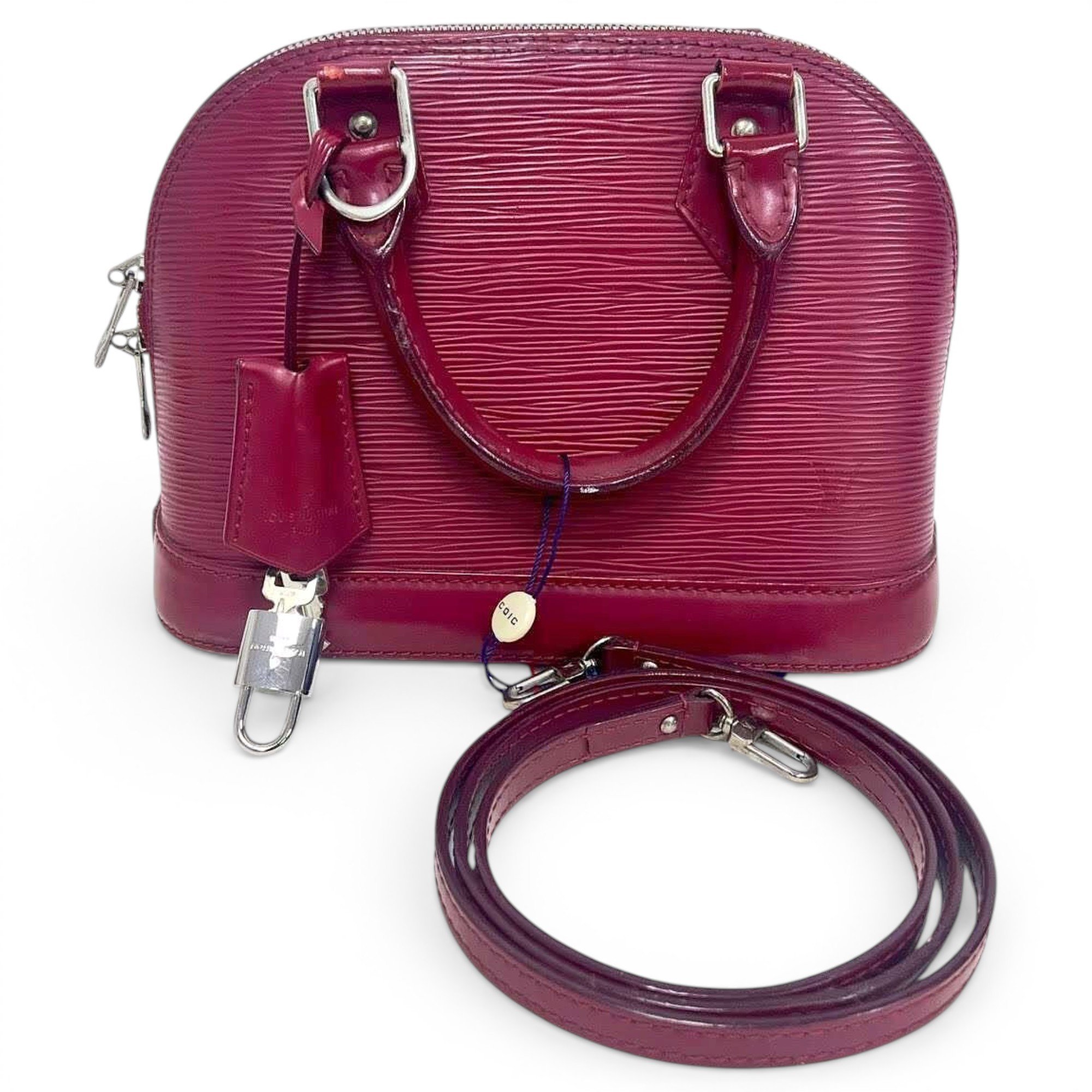 Alma BB leather handbag