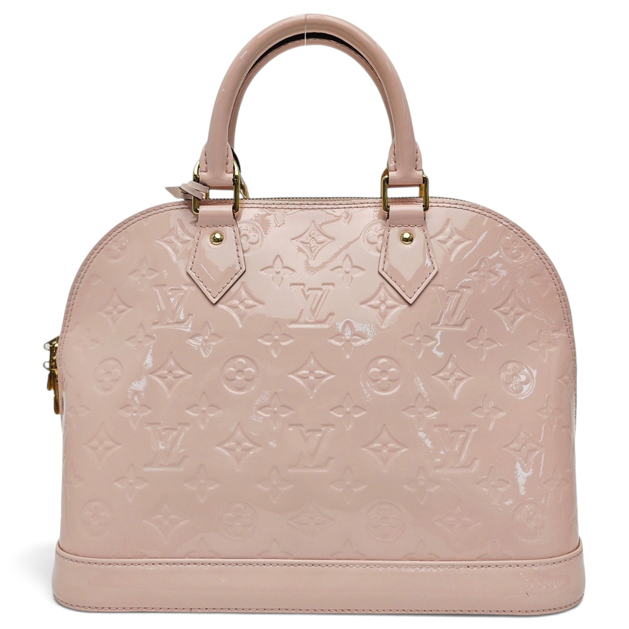 Alma patent leather handbag