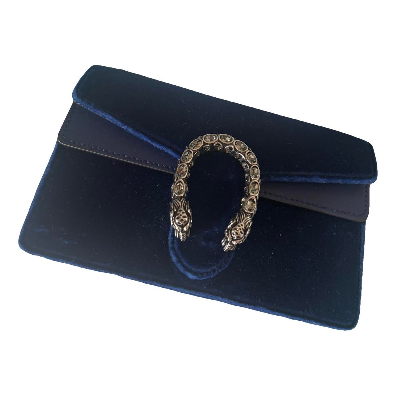 Dionysus velvet clutch bag