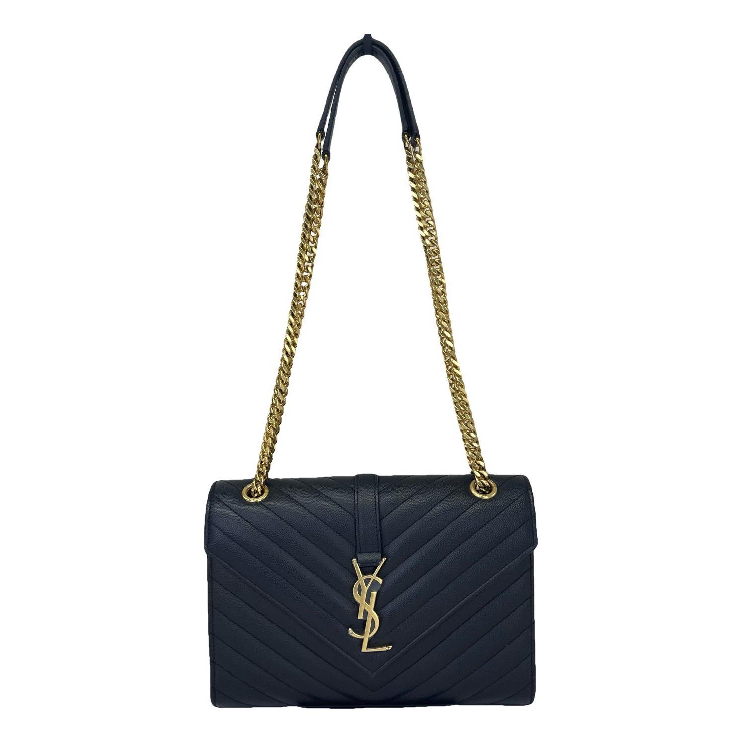 Satchel Monogramme leather handbag
