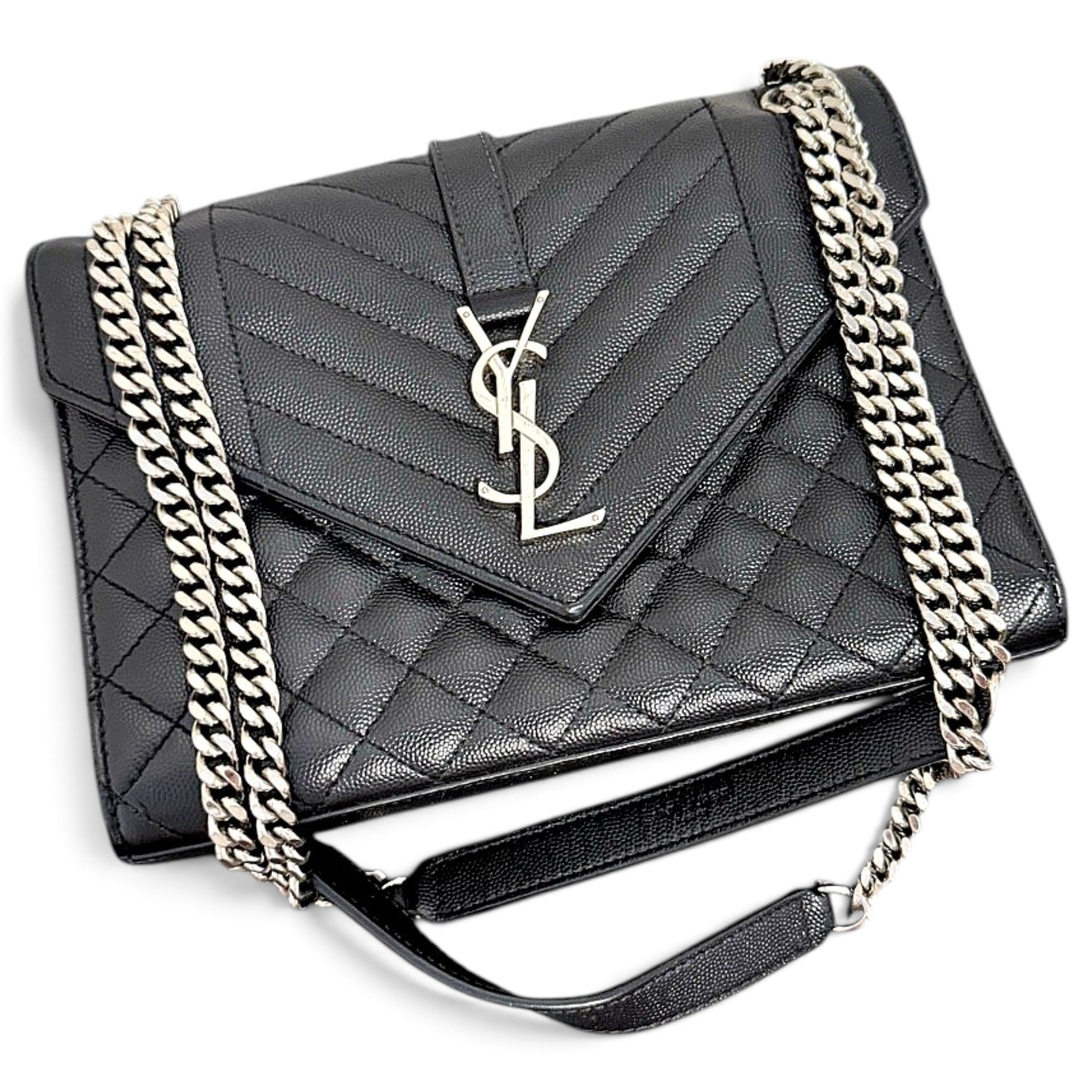 Saint Laurent Collége monogramme leather handbag