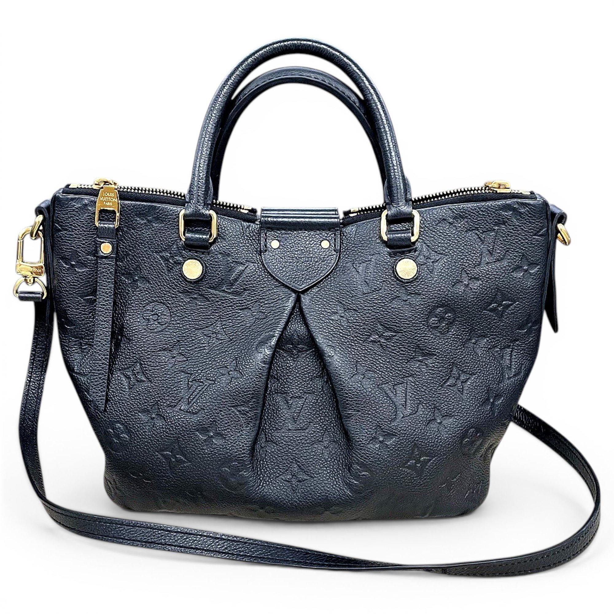 Mazarine leather handbag
