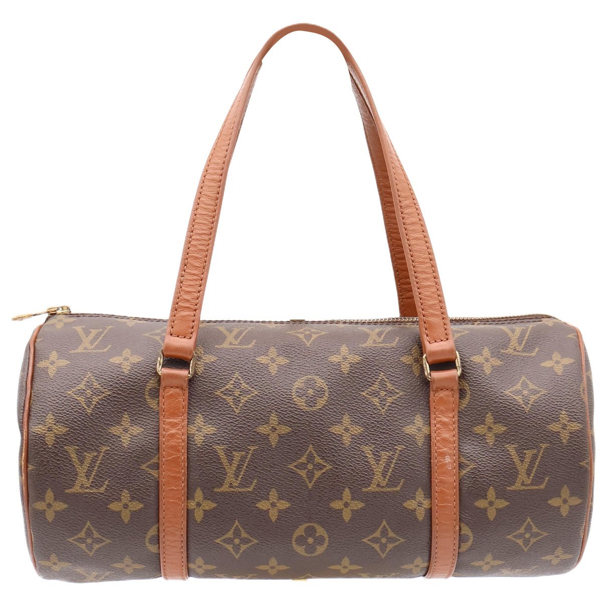 Papillon leather handbag