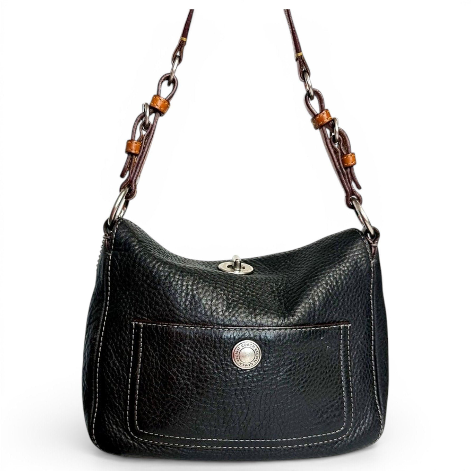 Leather handbag