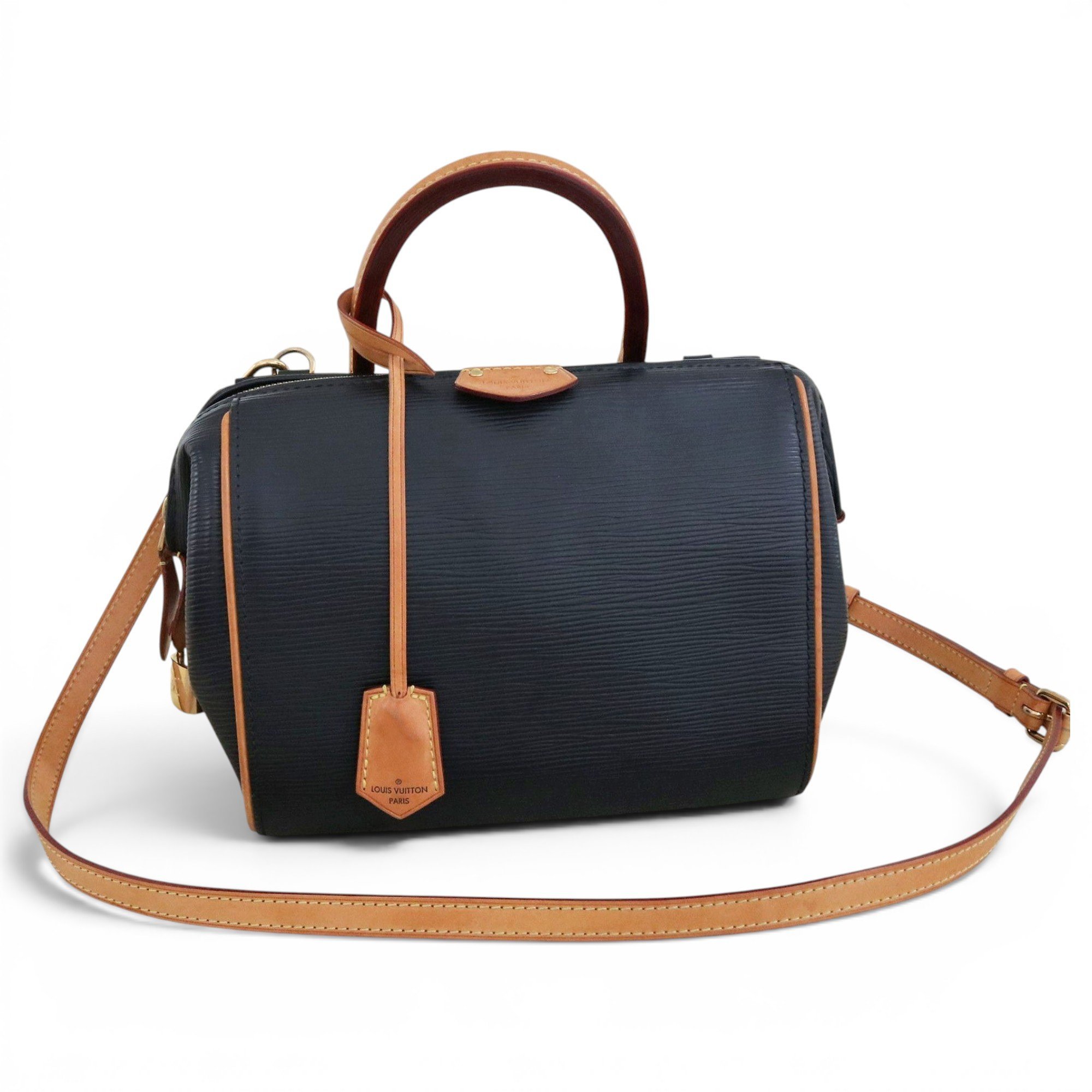 Speedy leather handbag